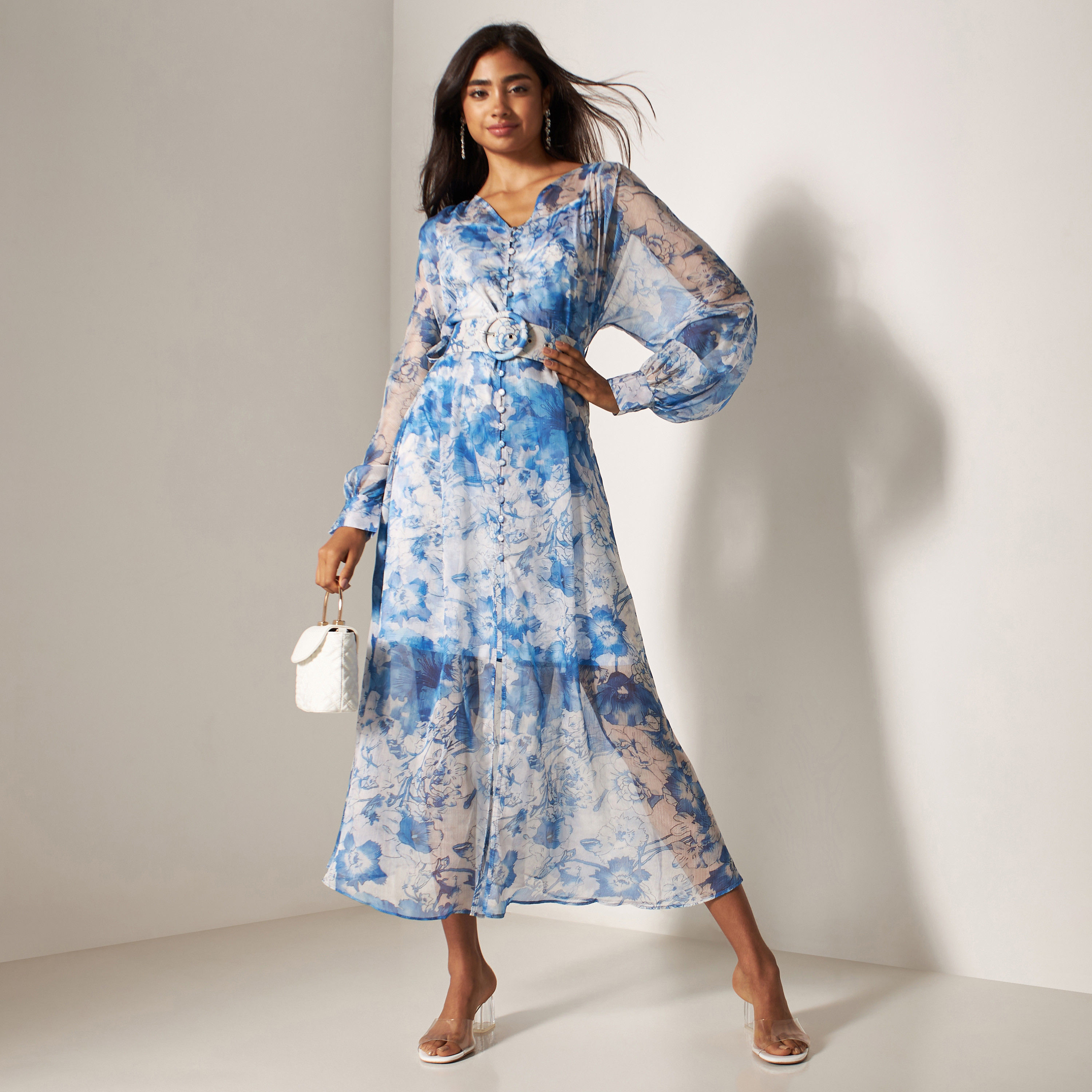 2Xtremz All-Over Floral Print Maxi Dress with Belt-women-clothing-dresses-image-6