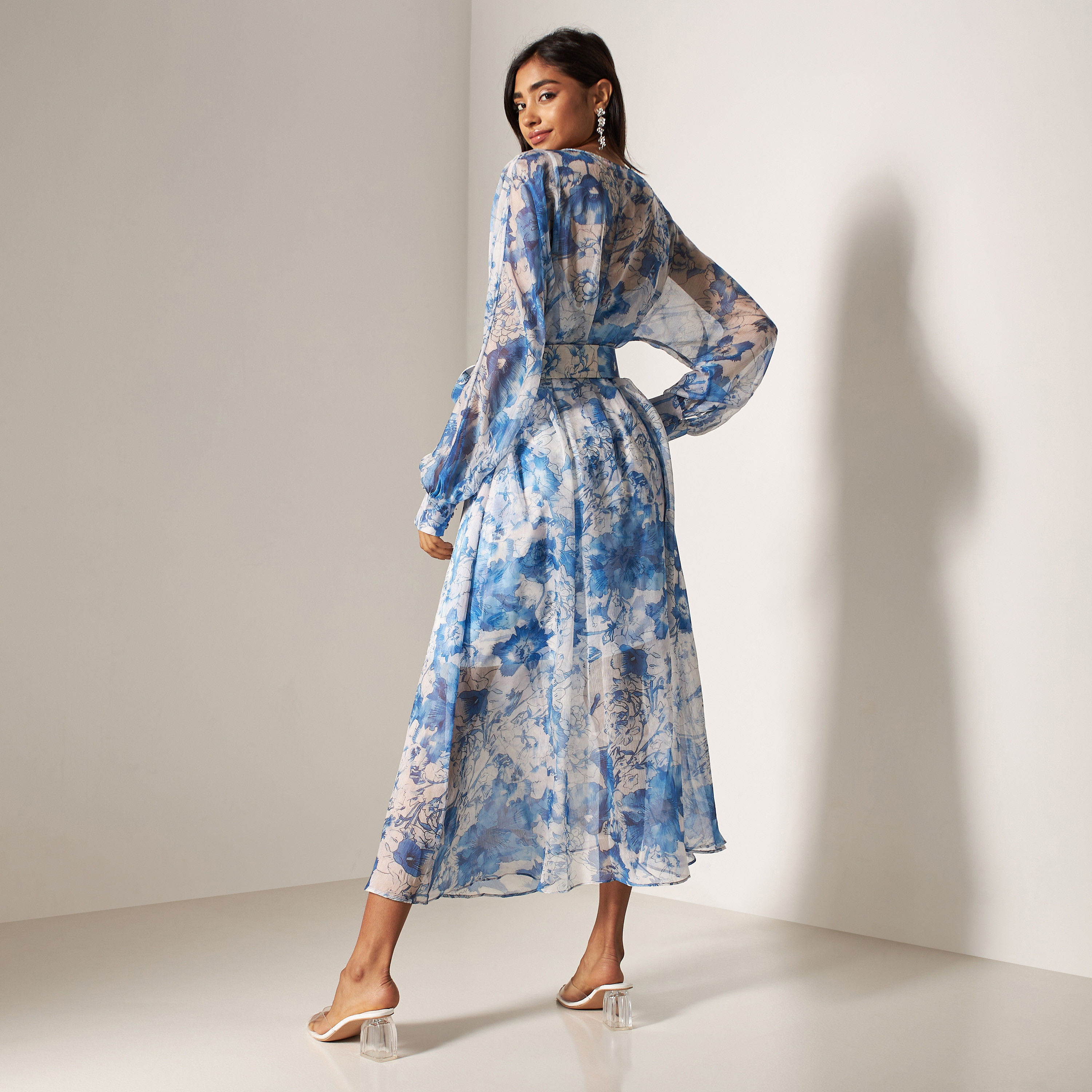 2Xtremz All-Over Floral Print Maxi Dress with Belt-women-clothing-dresses-image-7