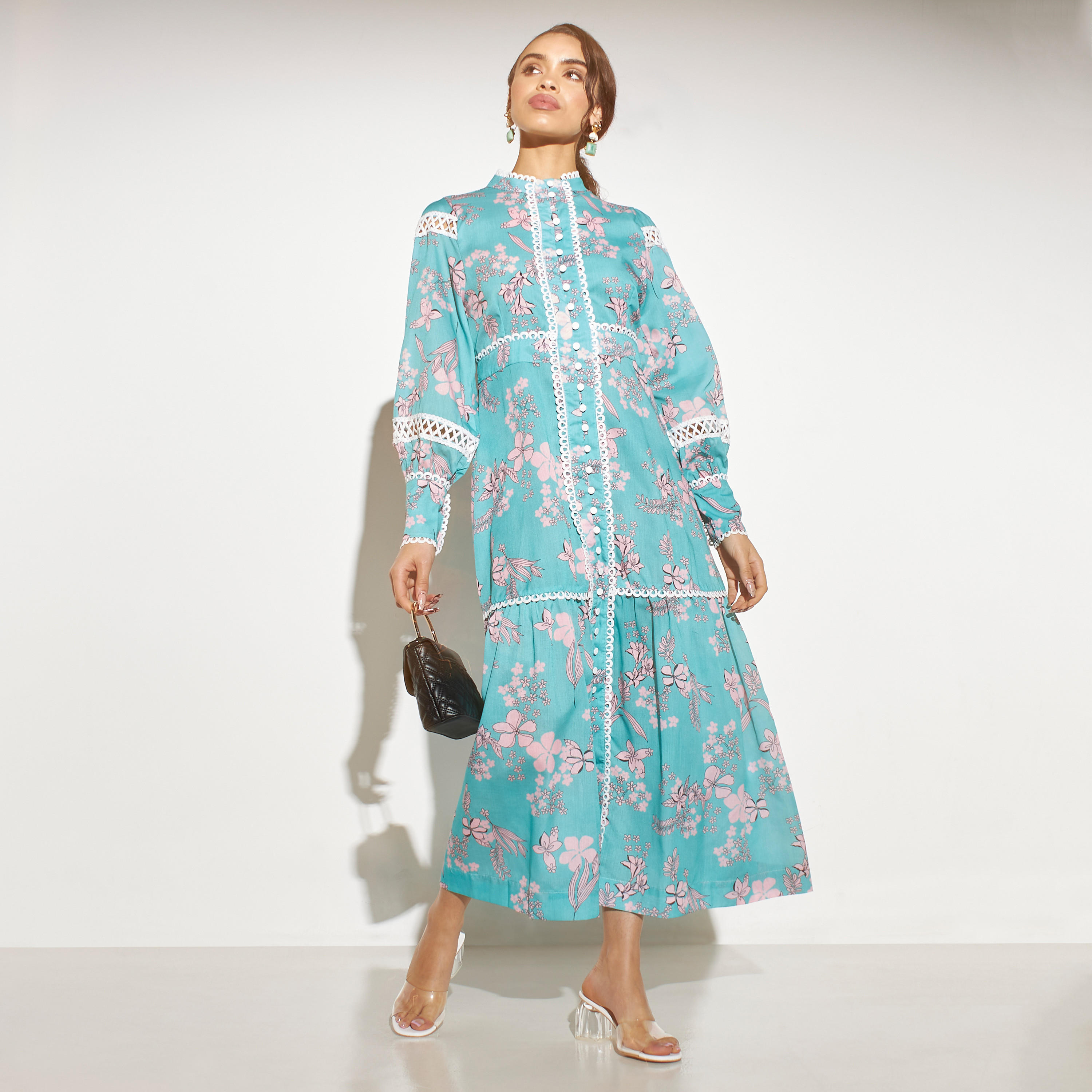 فستان طويل بطبعات أزهار من تو إكستريمز-women-clothing-dresses-image-3