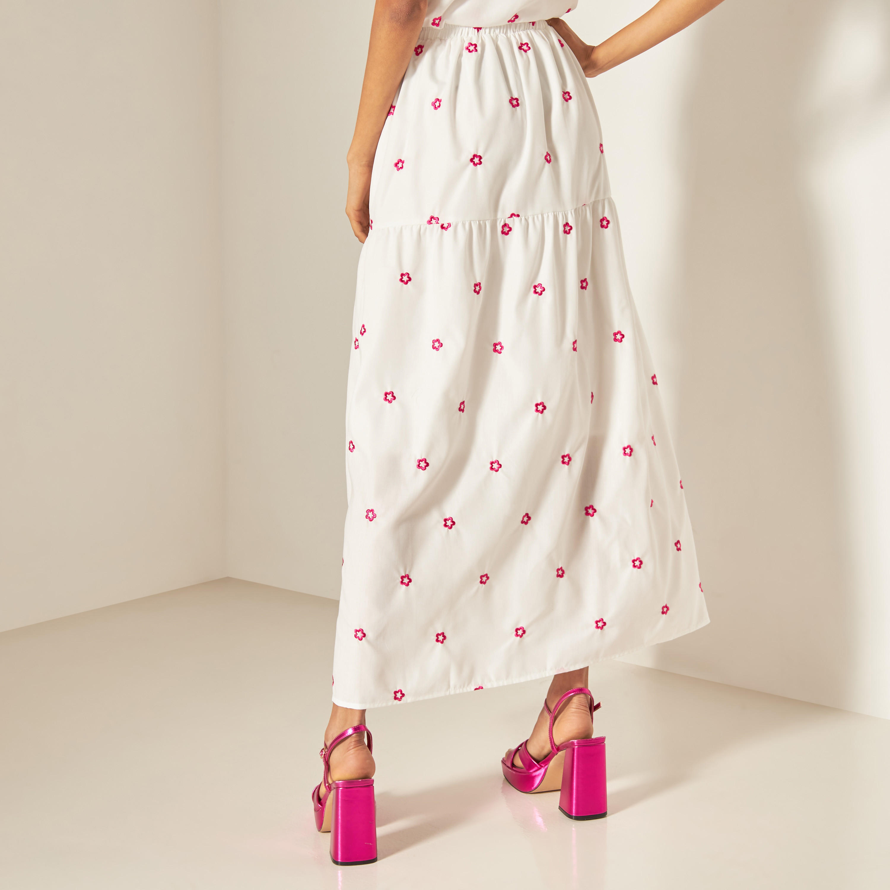 2Xtremz Embroidered Maxi Skirt with Semi-Elasticated Waistband-women-clothing-bottoms-skirts-image-3