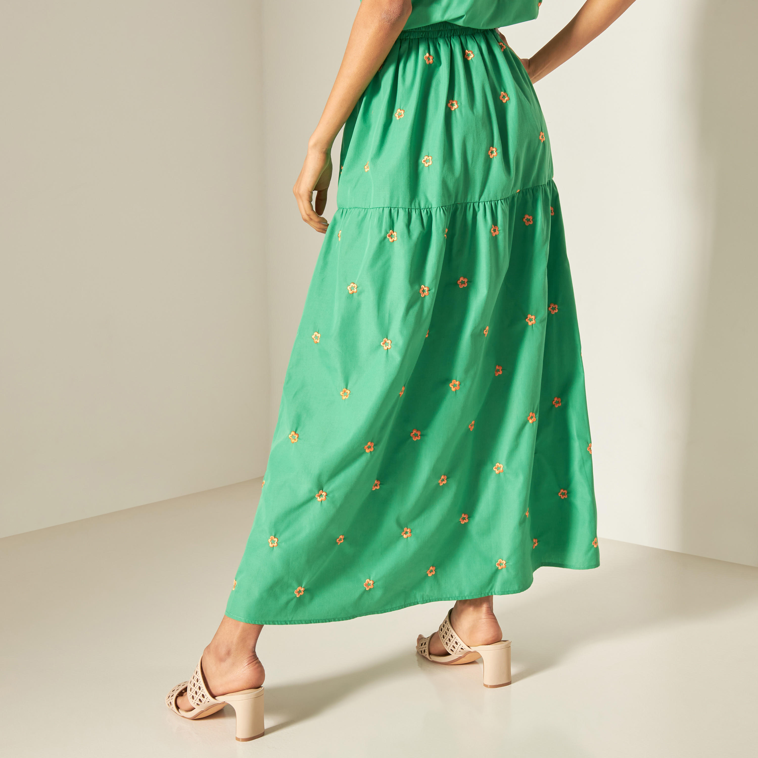 2Xtremz Embroidered Maxi Skirt with Semi-Elasticated Waistband-women-clothing-bottoms-skirts-image-7