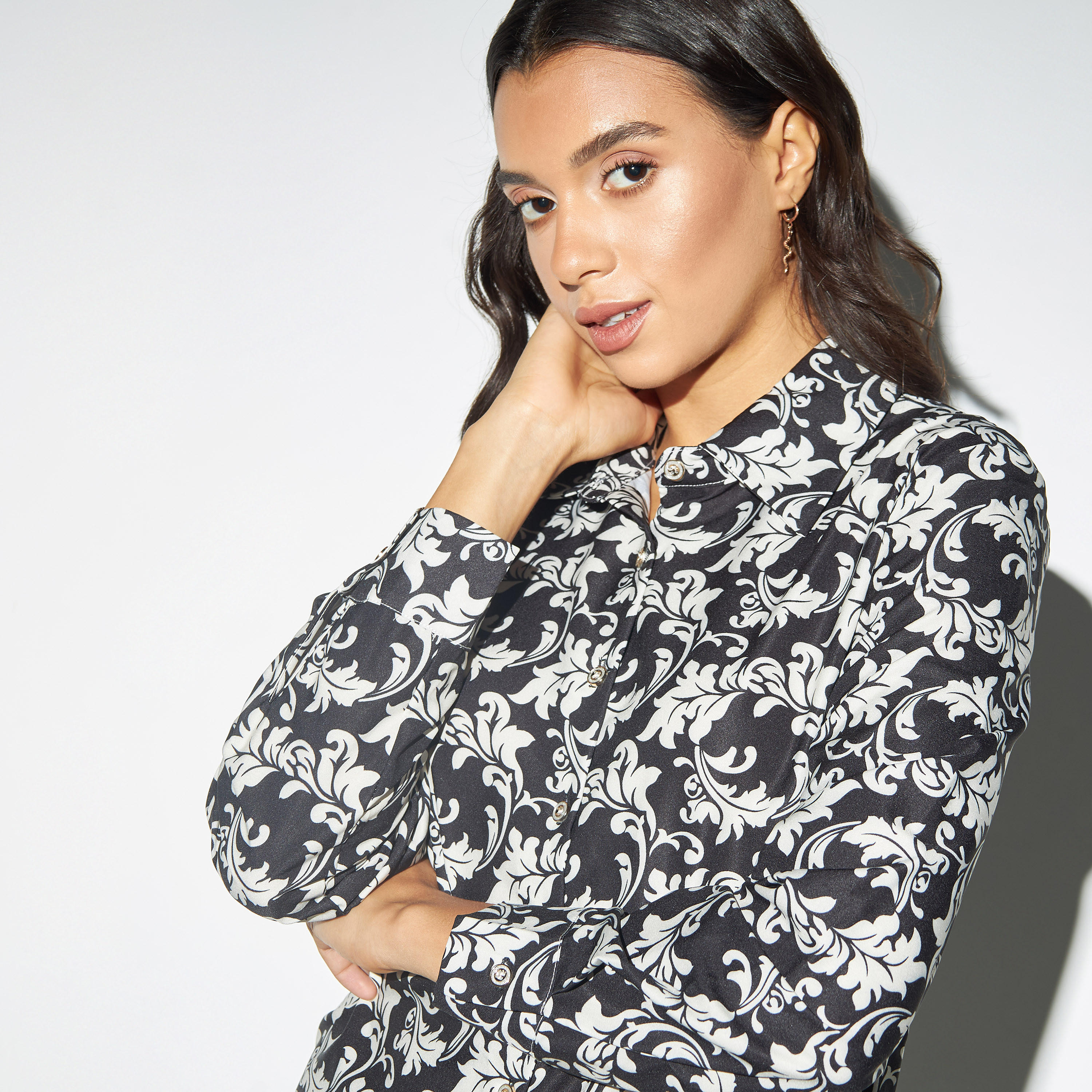 قميص بأكمام طويلة وطبعات من تو إكستريمز-women-clothing-shirtsandblouses-shirts-image-4