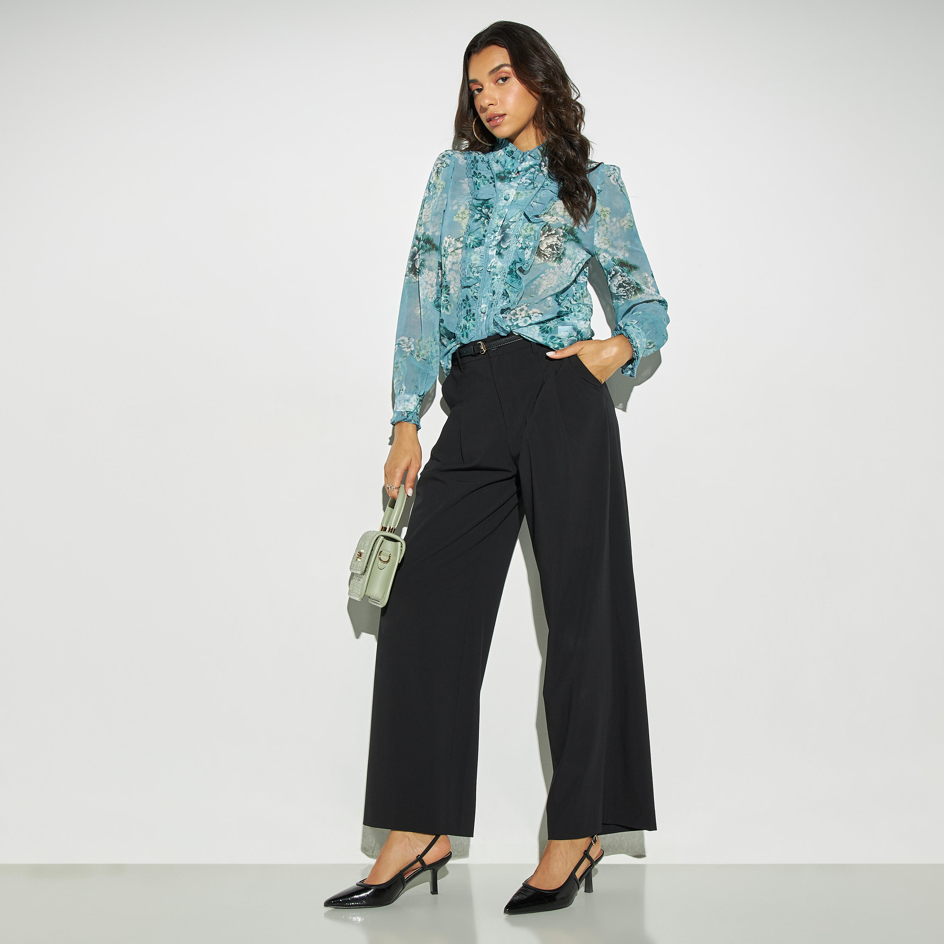 تيشيرت بطبعات أزهار من تو إكسترميز-women-clothing-shirtsandblouses-shirts-image-2