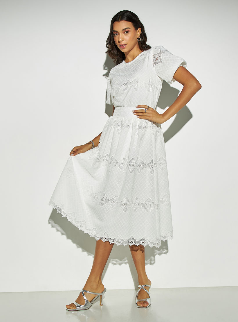 2Xtremz Lace Detail Skirt with Semi-Elasticated Waistband-women-clothing-bottoms-skirts-image-2