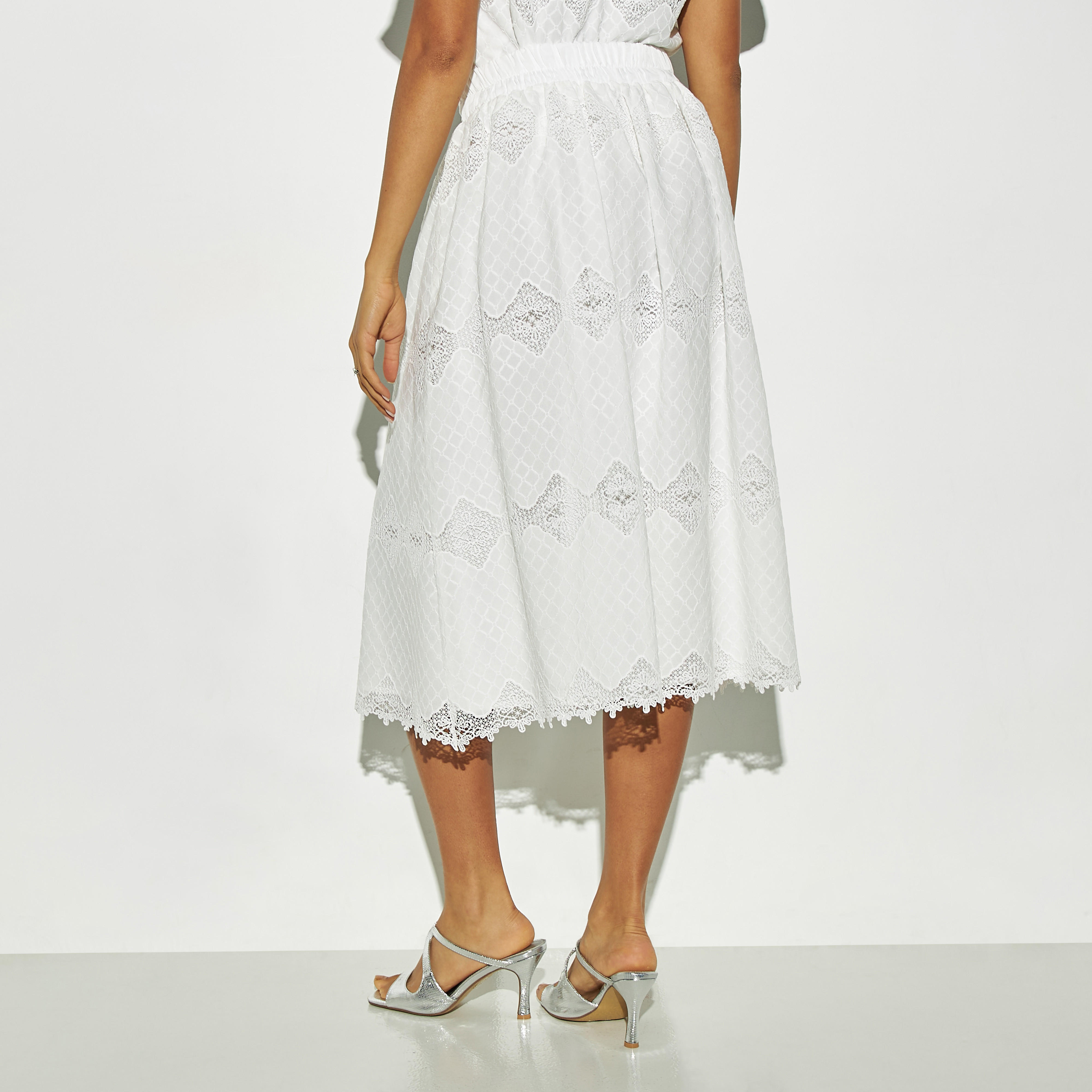 2Xtremz Lace Detail Skirt with Semi-Elasticated Waistband-women-clothing-bottoms-skirts-image-3