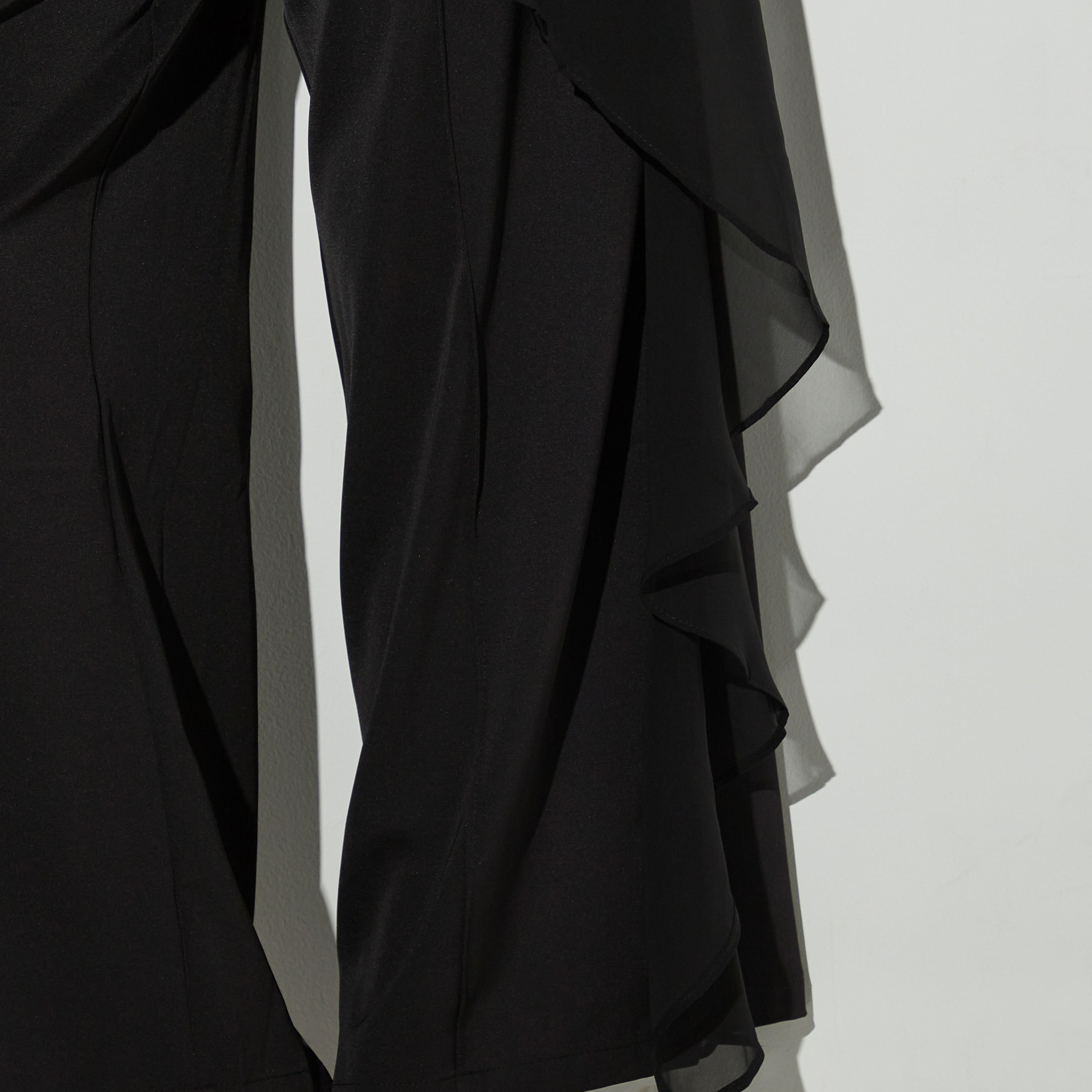 بنطلون واسع الساقين بخصر مطاطي وكشكش من تو إكستريمز-women-clothing-bottoms-trousers-image-5
