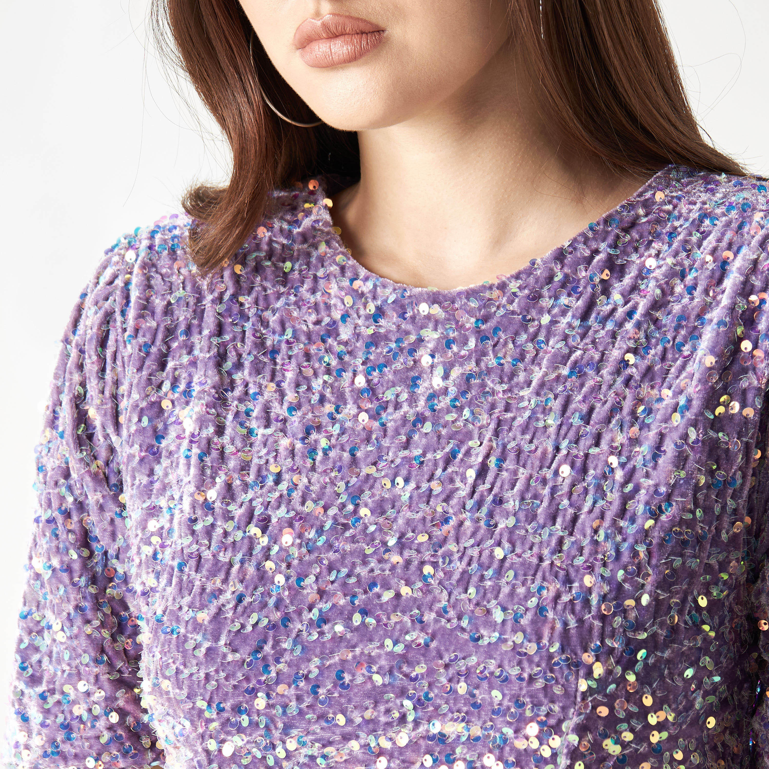 فستان مزيّن بأكمام قصيرة من تو إكستريمز-women-clothing-dresses-image-4