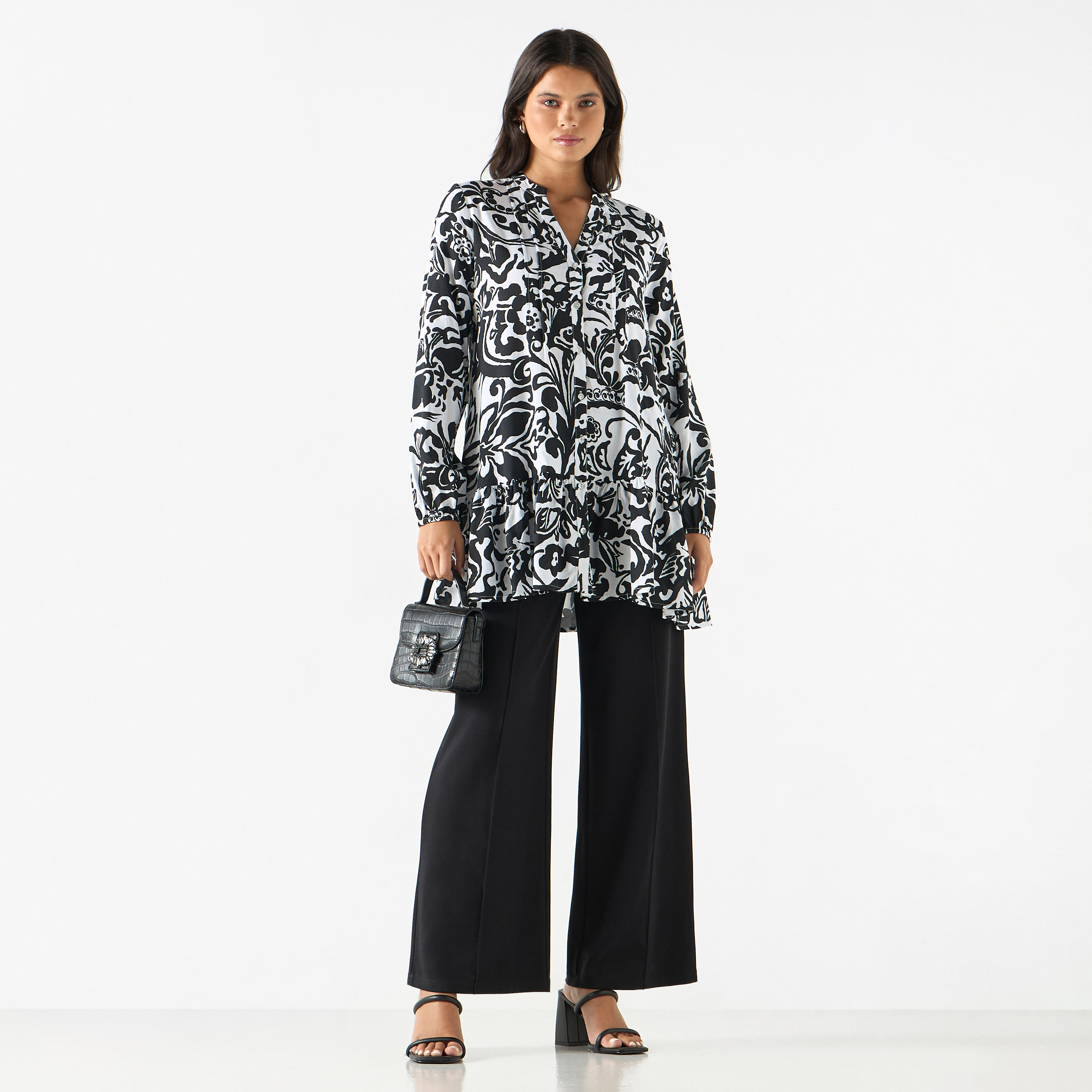 تونيك بأكمام طويلة وطبعات من تو إكستريمز-women-clothing-shirtsandblouses-blouses-image-3
