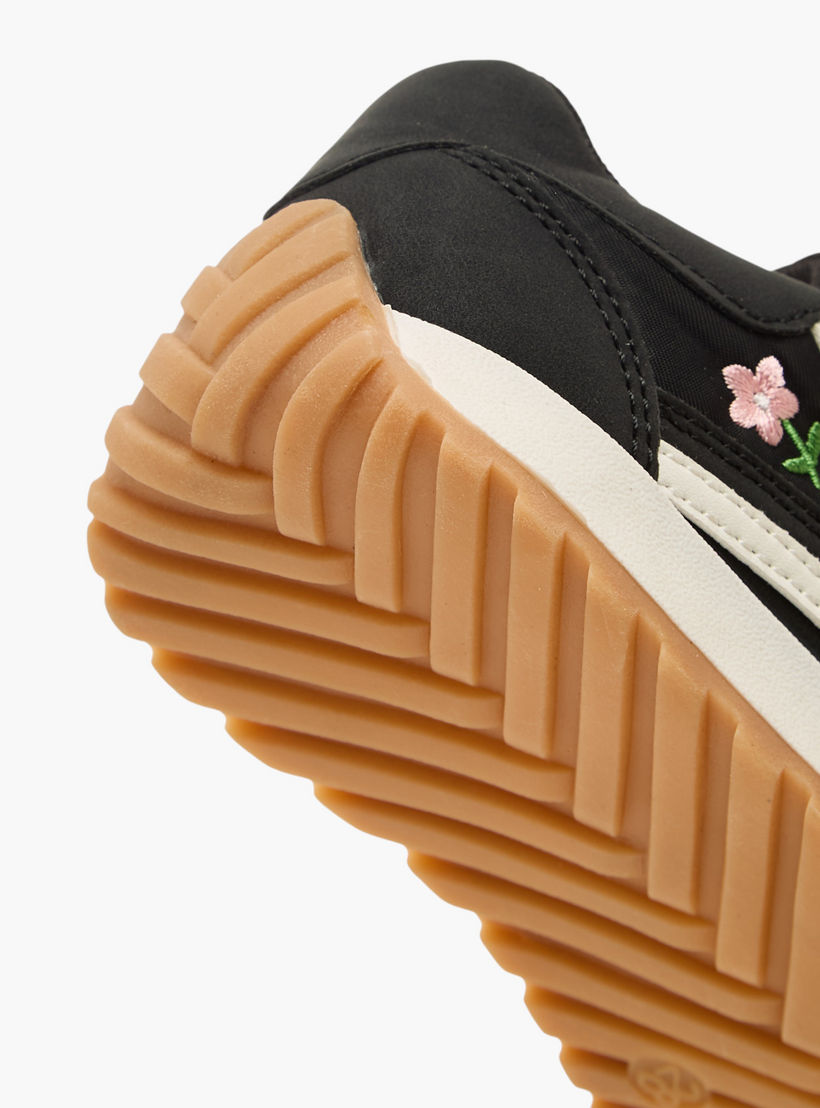 Juniors Girls Floral Embroidered Sneakers-girls-shoes-sneakers-image-5