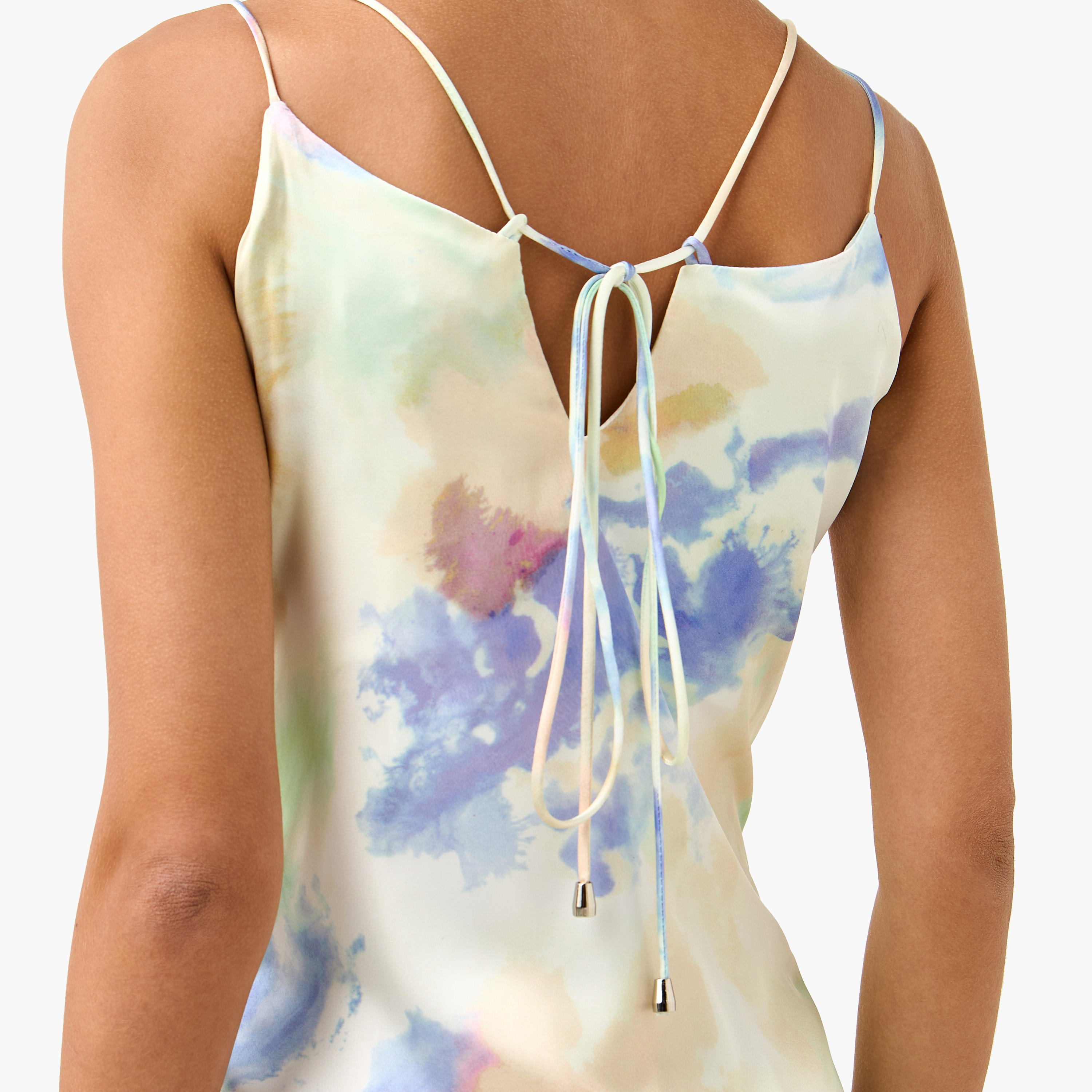 فستان ساتان بحمّالات رفيعة وطبعات مصبوغة من تو إكستريمز-women-clothing-dresses-image-5