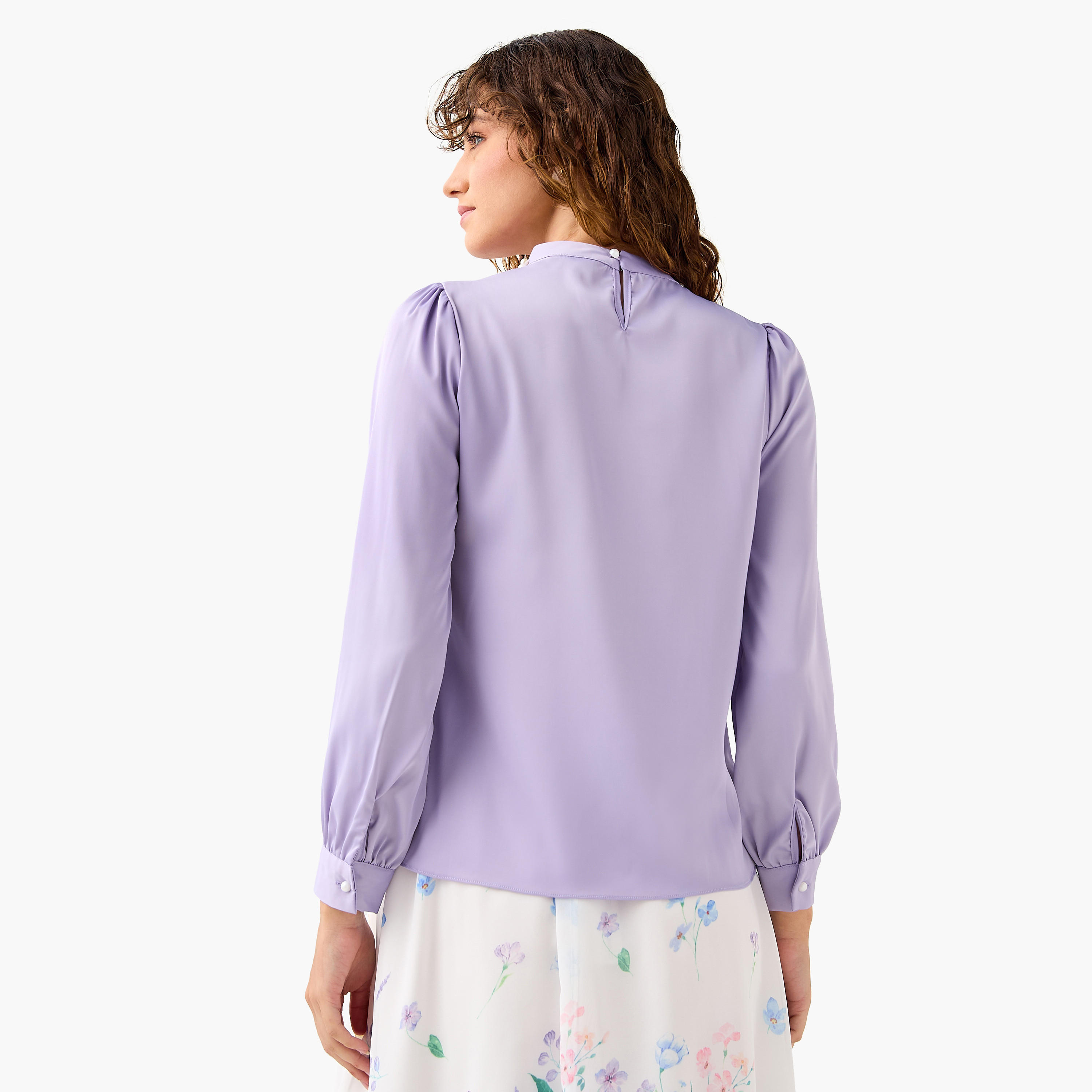 2Xtremz Pearl Embellished High Neck Top with Long Sleeves-women-clothing-shirtsandblouses-blouses-image-3