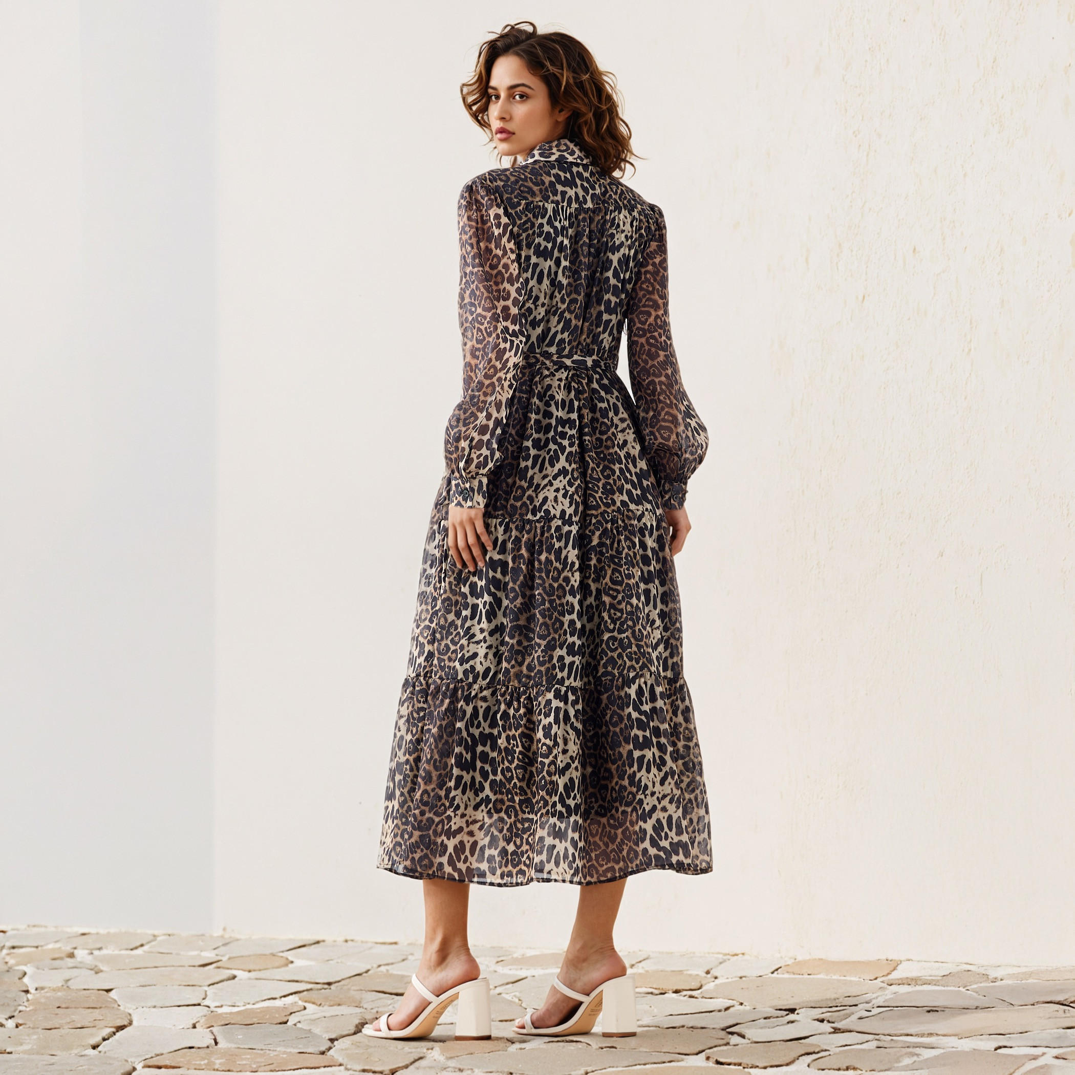 Animal Print Midi Shirt Dress-women-clothing-dresses-image-3