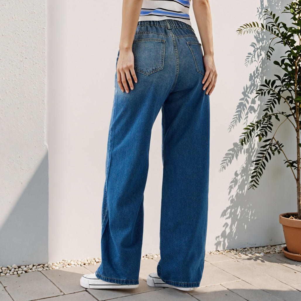 2Xtremz Rhinestones Embellished Regular Fit Jeans with Pockets-women-clothing-bottoms-jeans-image-3