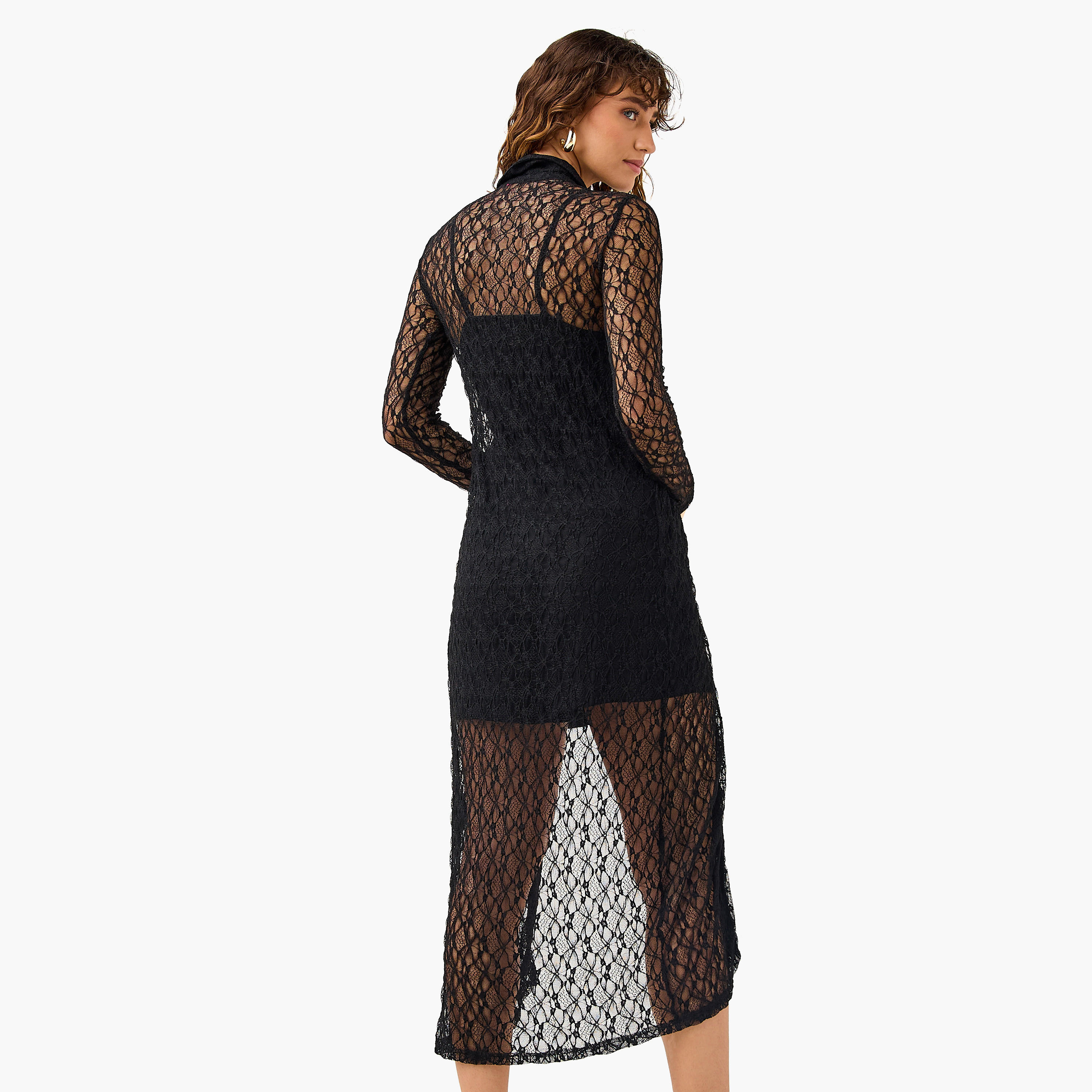 2Xtremz Lace Longline Dress-women-clothing-dresses-image-3