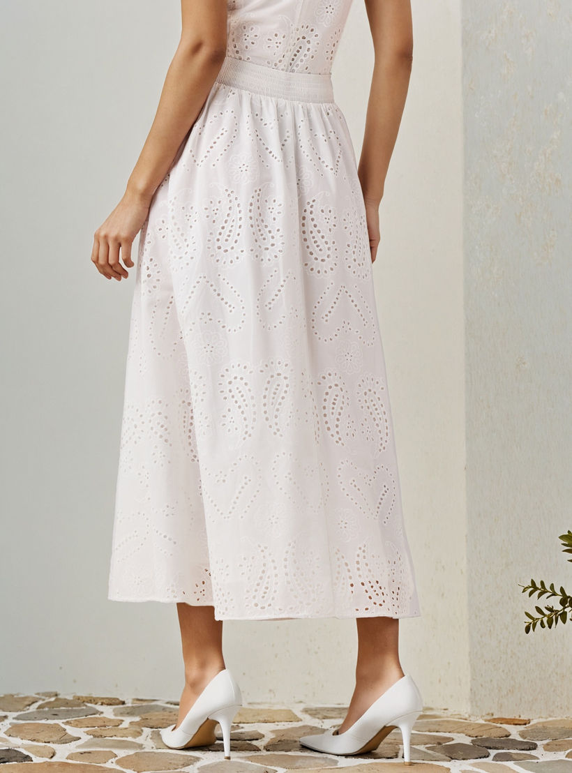 تنورة شيفلي ميدي مطرزة من تو إكستريمز-women-clothing-bottoms-skirts-image-3