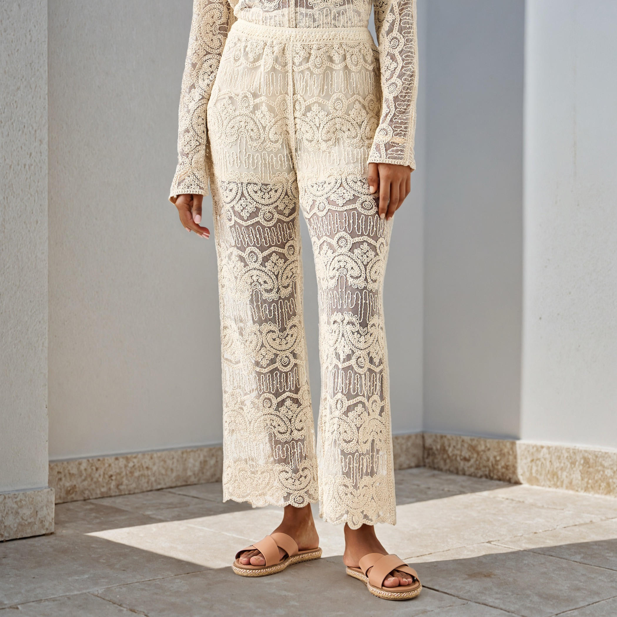 2Xtremz Crochet Texturted Wide-Leg Pants-women-clothing-bottoms-trousers-image-1