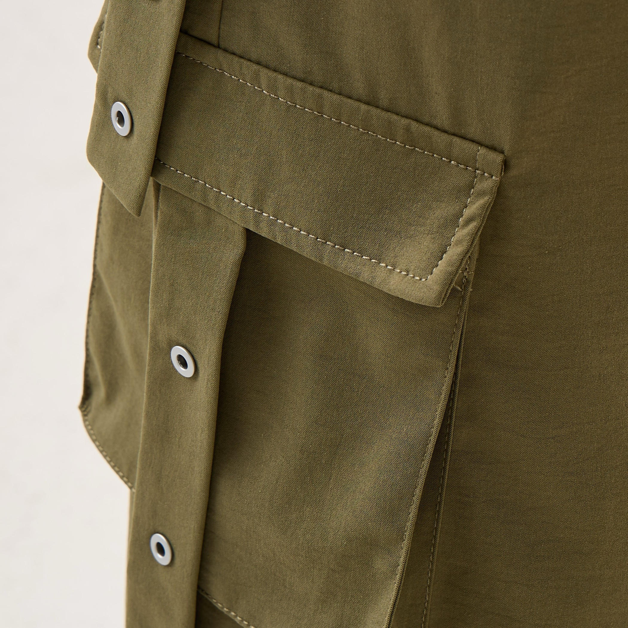 تنورة ماكسي كارجو بفتحة وجيوب من تو إكستريمز-women-clothing-bottoms-skirts-image-1