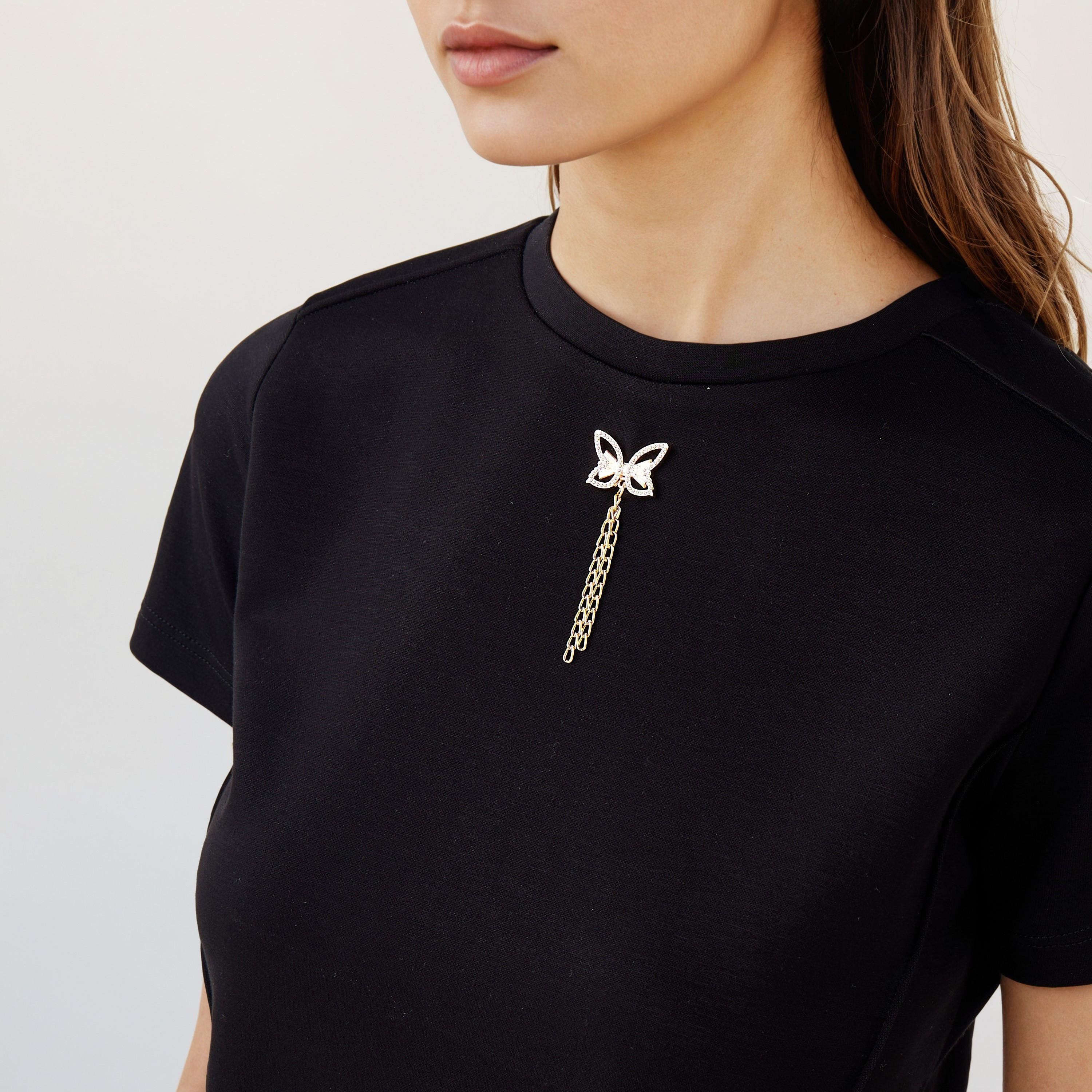 تيشيرت بزينة معدن من تو إكستريمز-women-clothing-tshirts-image-2