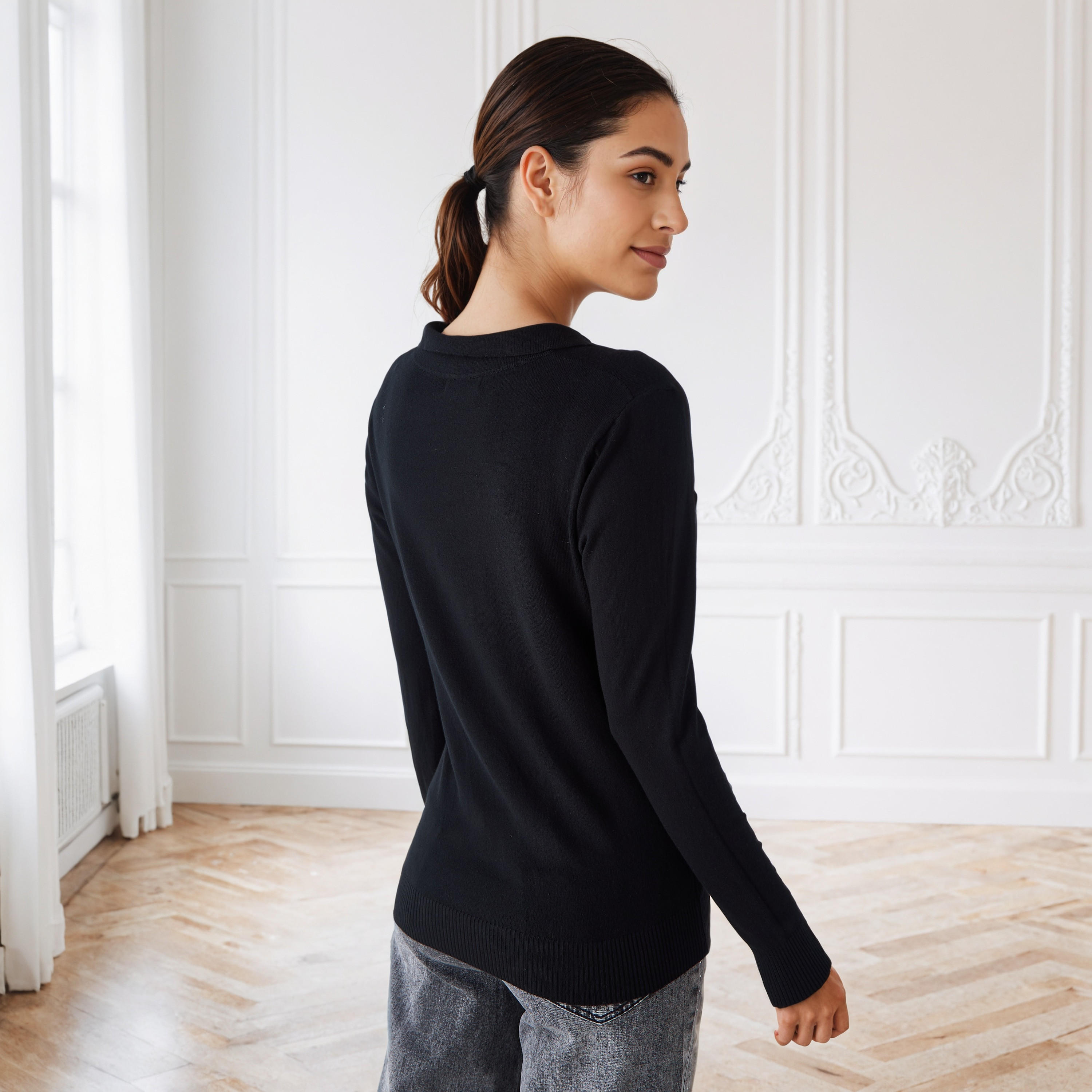 كنزة بياقة وأكمام طويلة من توإكستريمز-women-clothing-cardigansandjumpers-jumpers-image-4