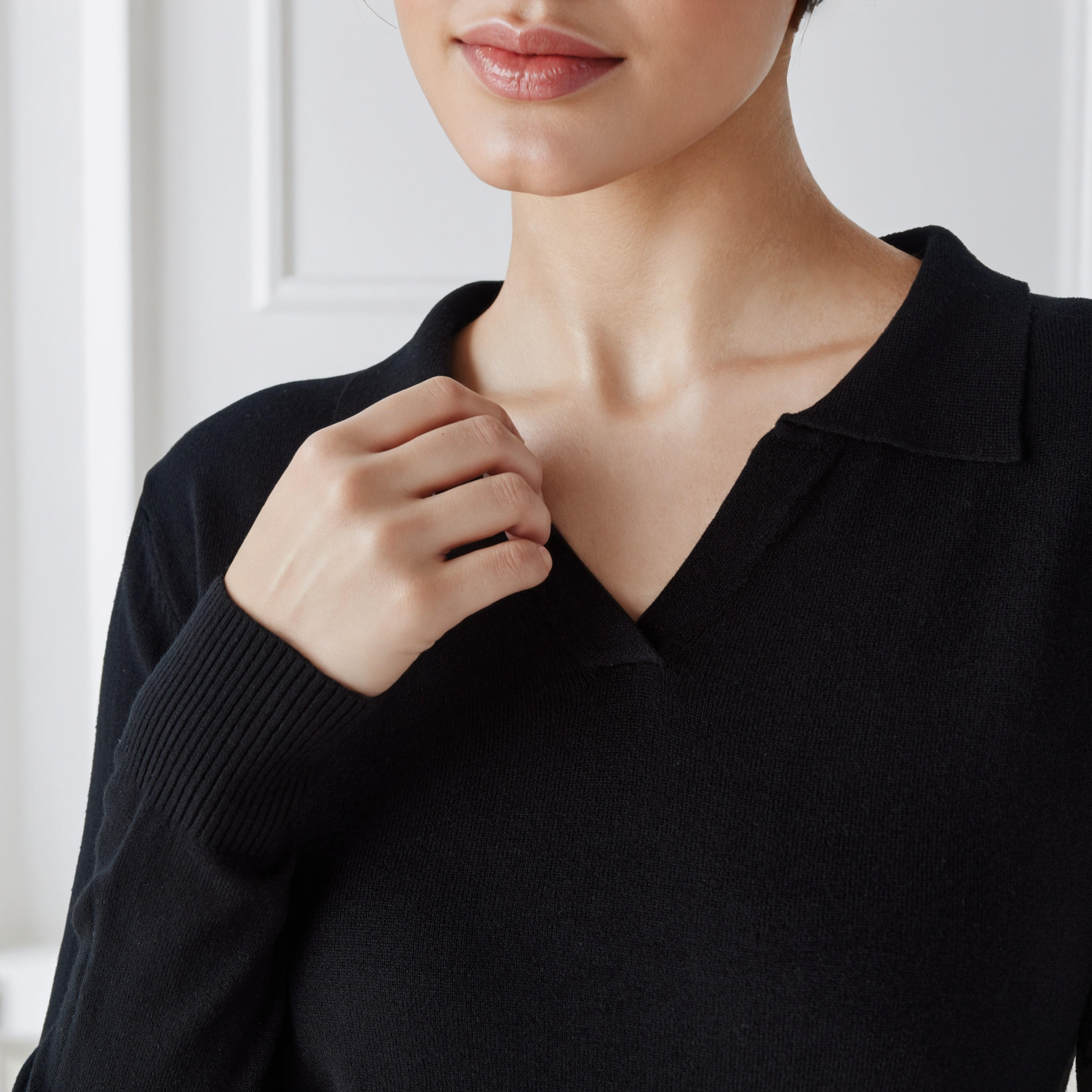 كنزة بياقة وأكمام طويلة من توإكستريمز-women-clothing-cardigansandjumpers-jumpers-image-3