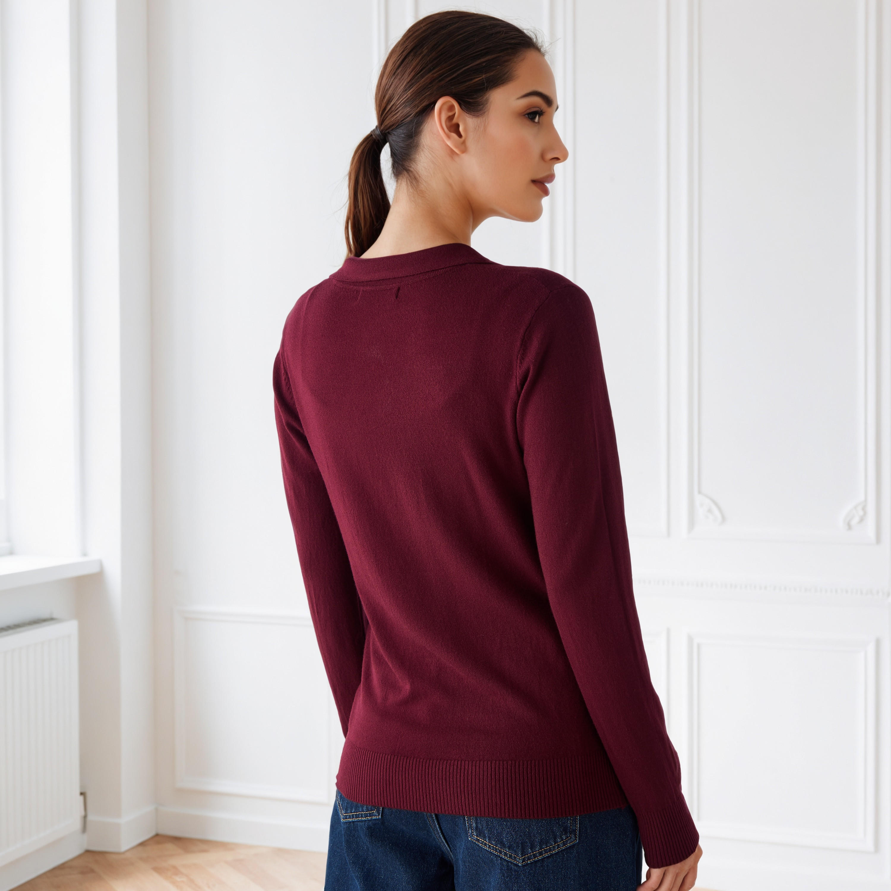 2Xtremz Collared Sweater with Long Sleeves-women-clothing-cardigansandjumpers-jumpers-image-3