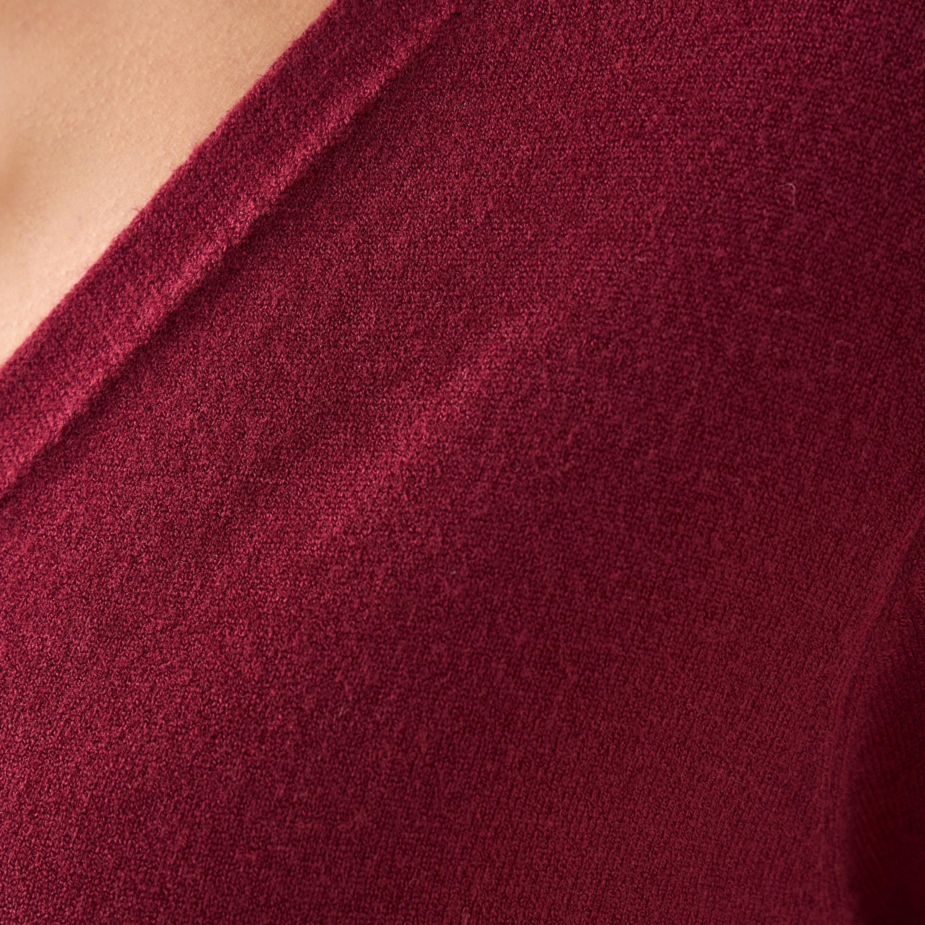 كارديجان تريكو بارز الملمس بياقة V من تو إكستريمز-women-winterwear-cardigansandjumpers-cardigans-image-3