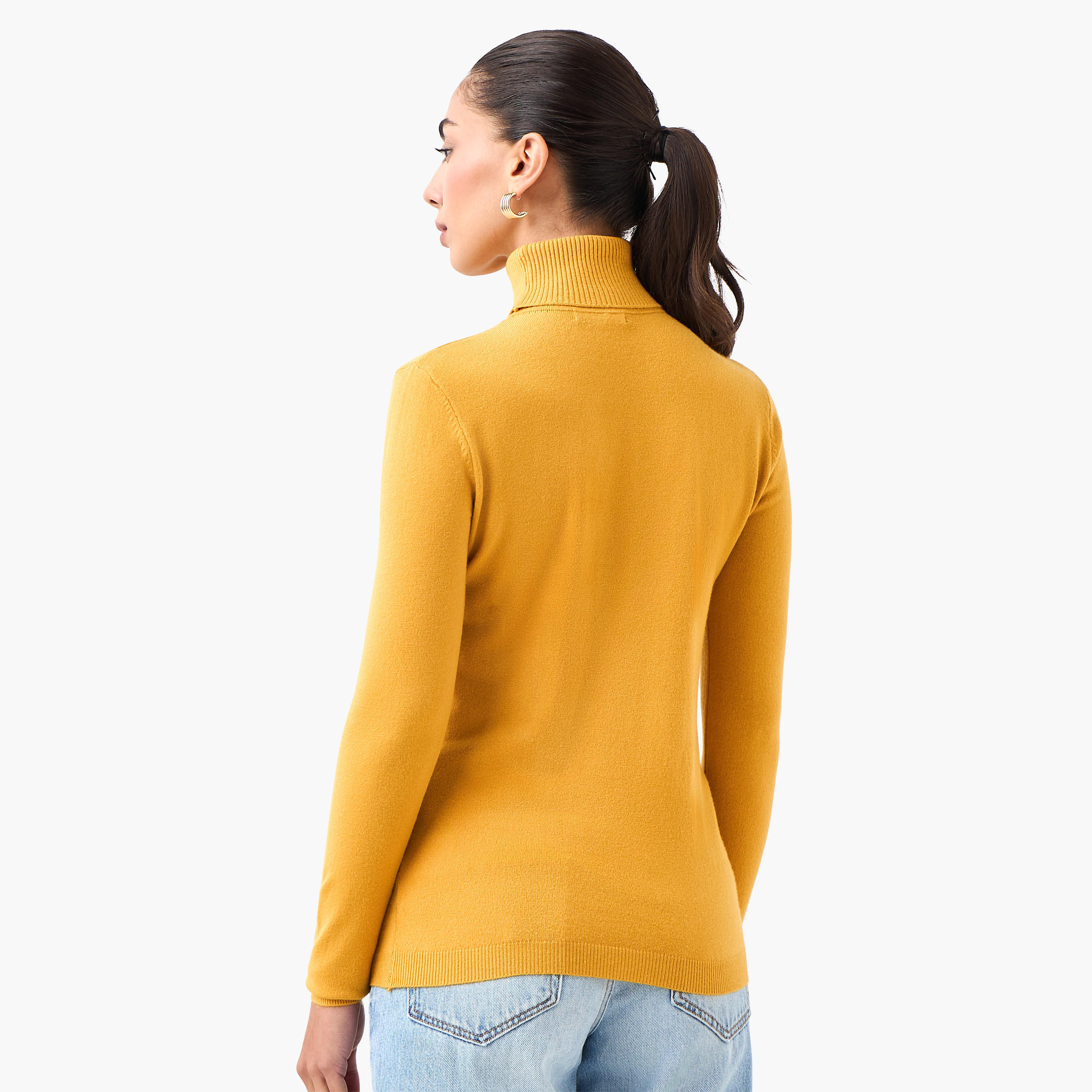 2Xtremz Textured High Neck Tricot Sweater-women-clothing-cardigansandjumpers-jumpers-image-4