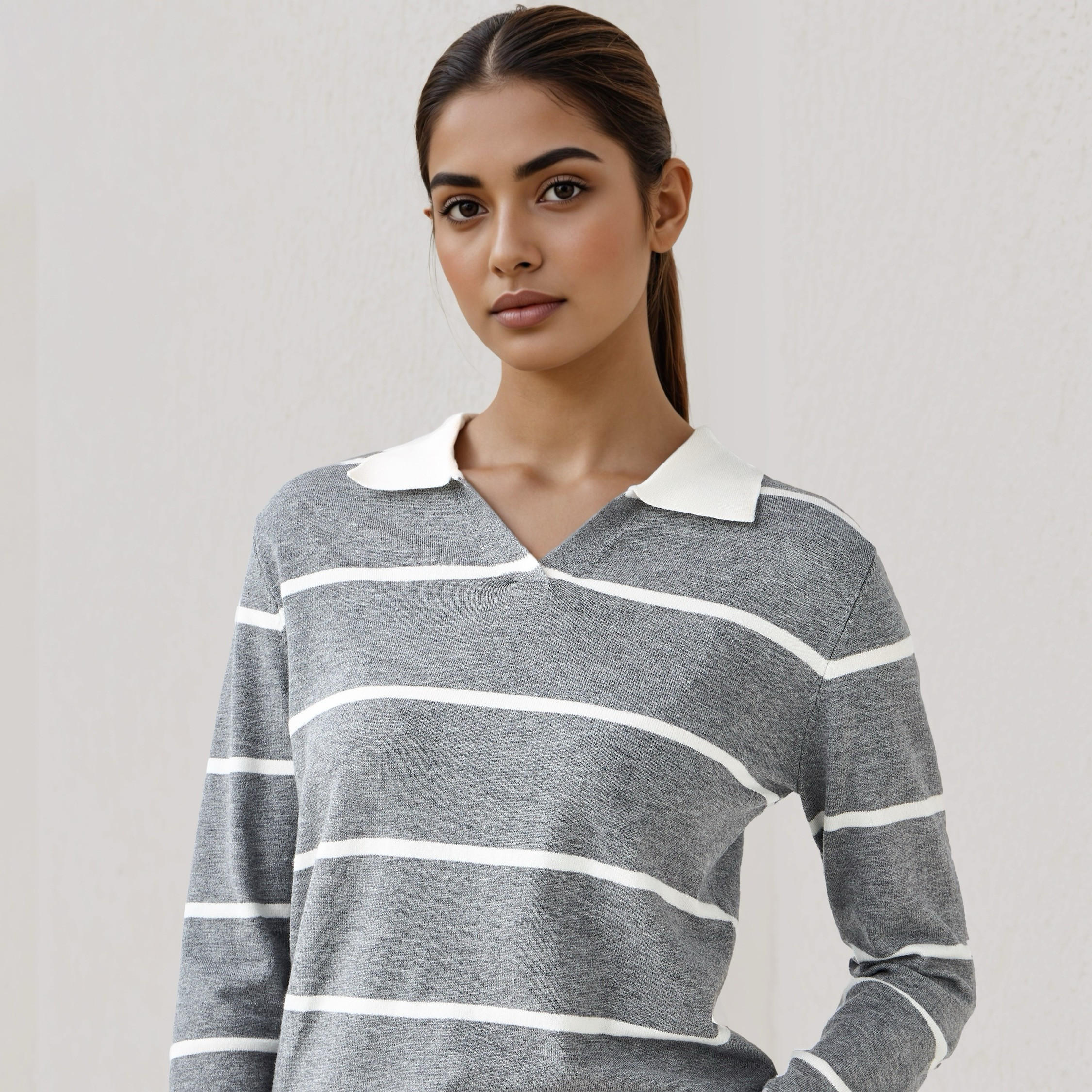 2Xtremz Striped Collared Sweater-women-clothing-cardigansandjumpers-jumpers-image-4
