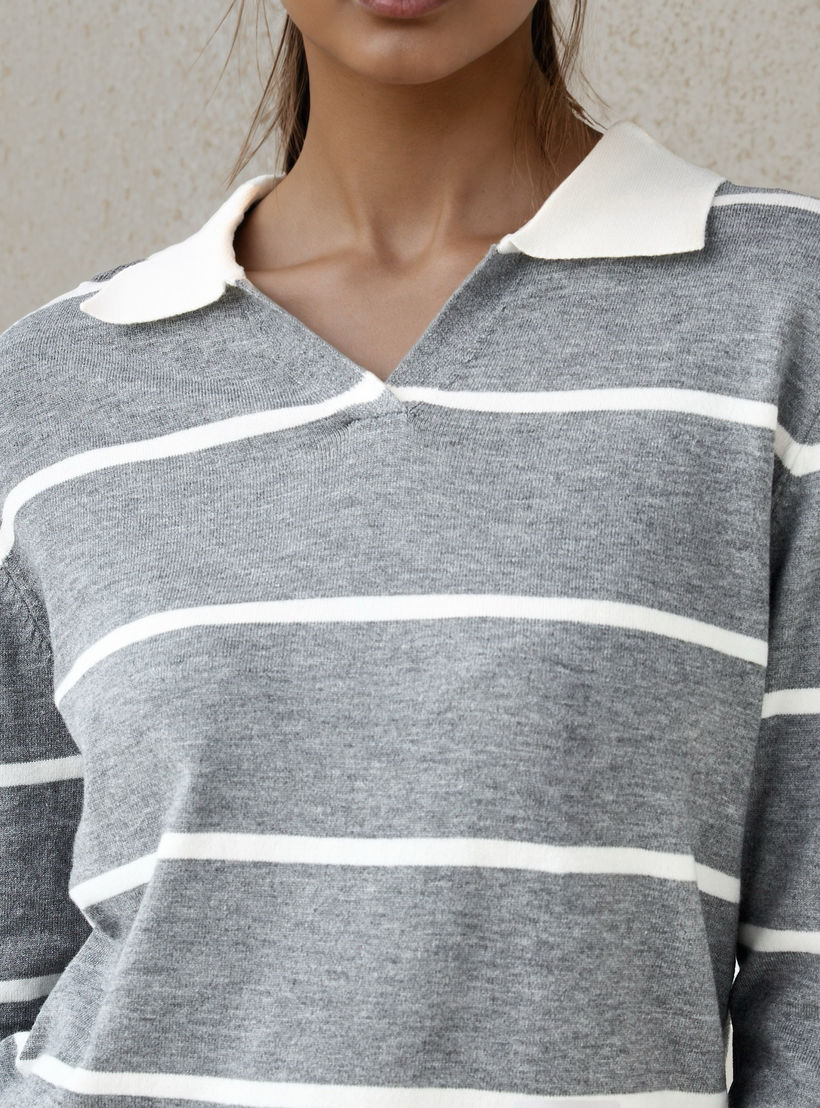 2Xtremz Striped Collared Sweater-women-clothing-cardigansandjumpers-jumpers-image-5