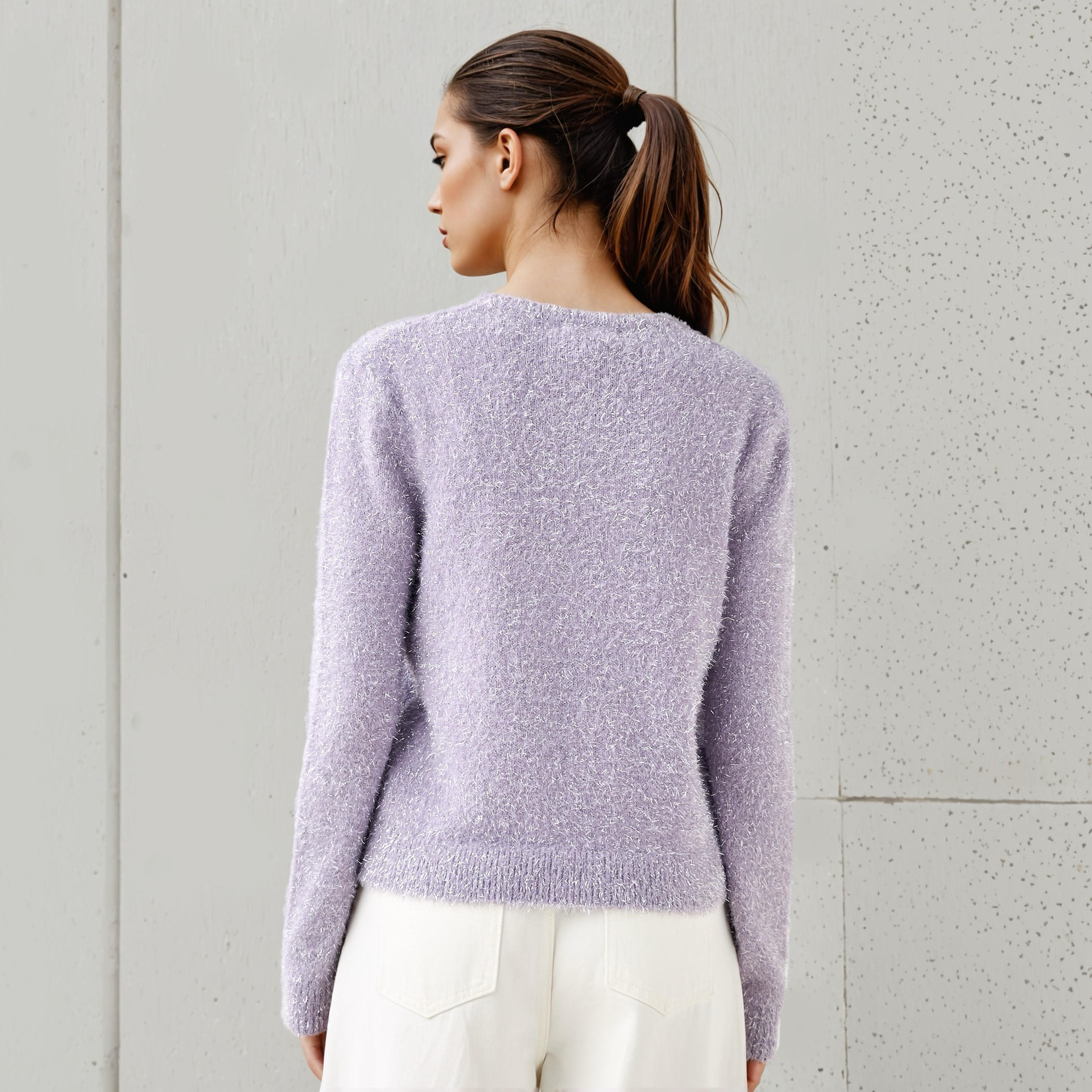 2Xtremz Lurex Fuzzy Sweater with Long Sleeves-women-clothing-cardigansandjumpers-jumpers-image-3