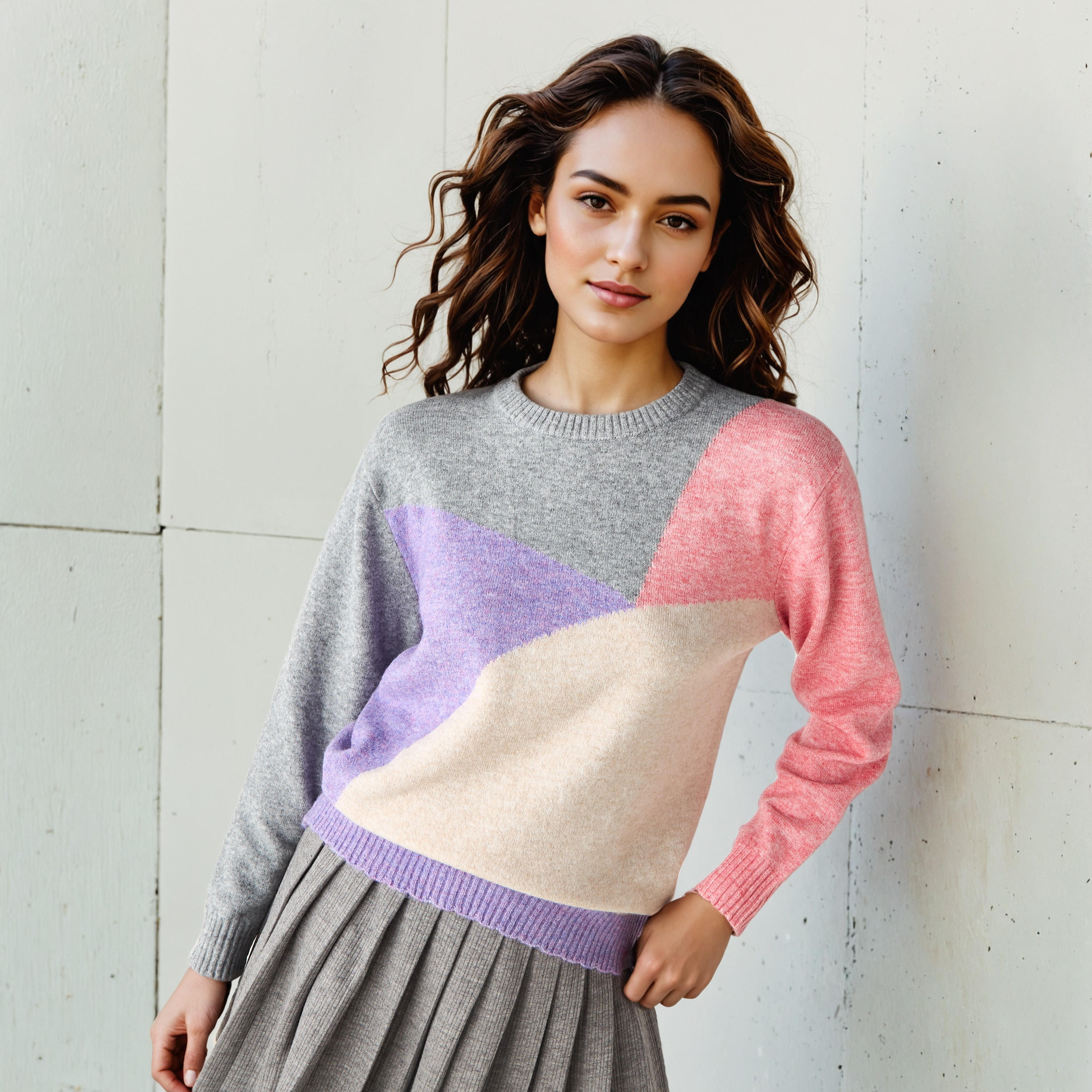 كنزة قوالب ملونة من تو إكستريمز-women-clothing-cardigansandjumpers-jumpers-image-5