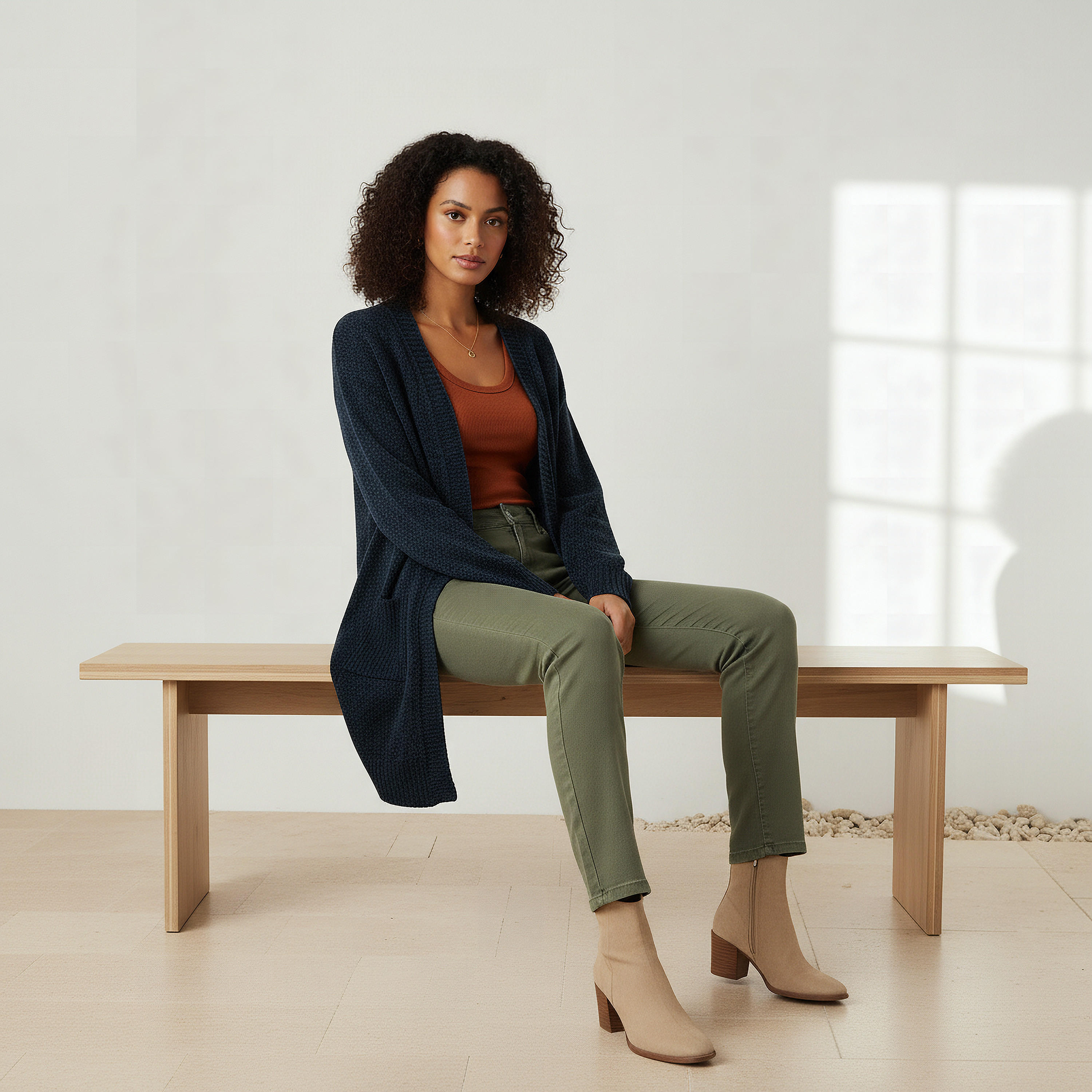 2Xtremz Longline Open Front Chenille Cardigan-women-winterwear-cardigansandjumpers-cardigans-image-5