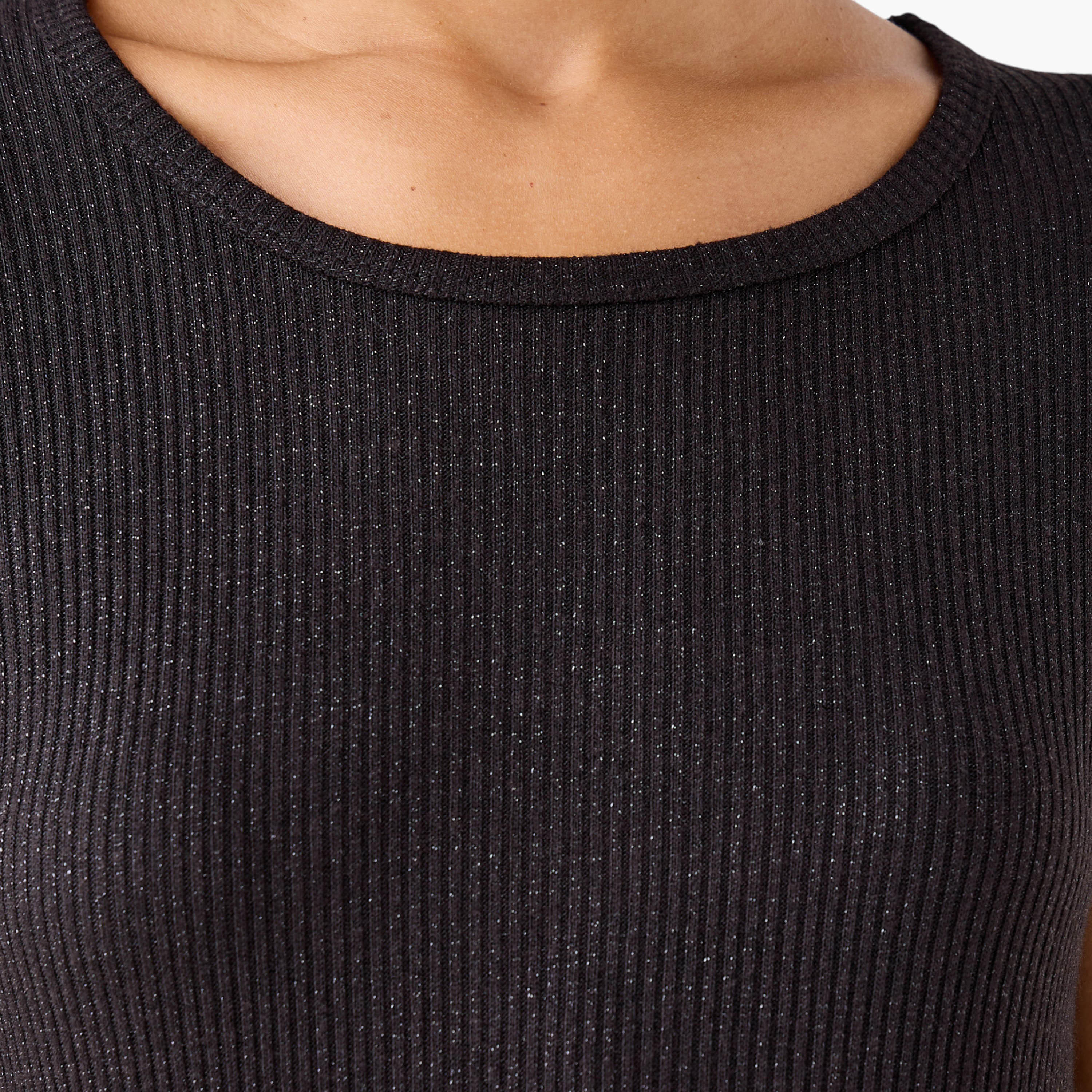 2Xtremz Ribbed Detail Women Dress with Ruffles-women-clothing-dresses-image-4