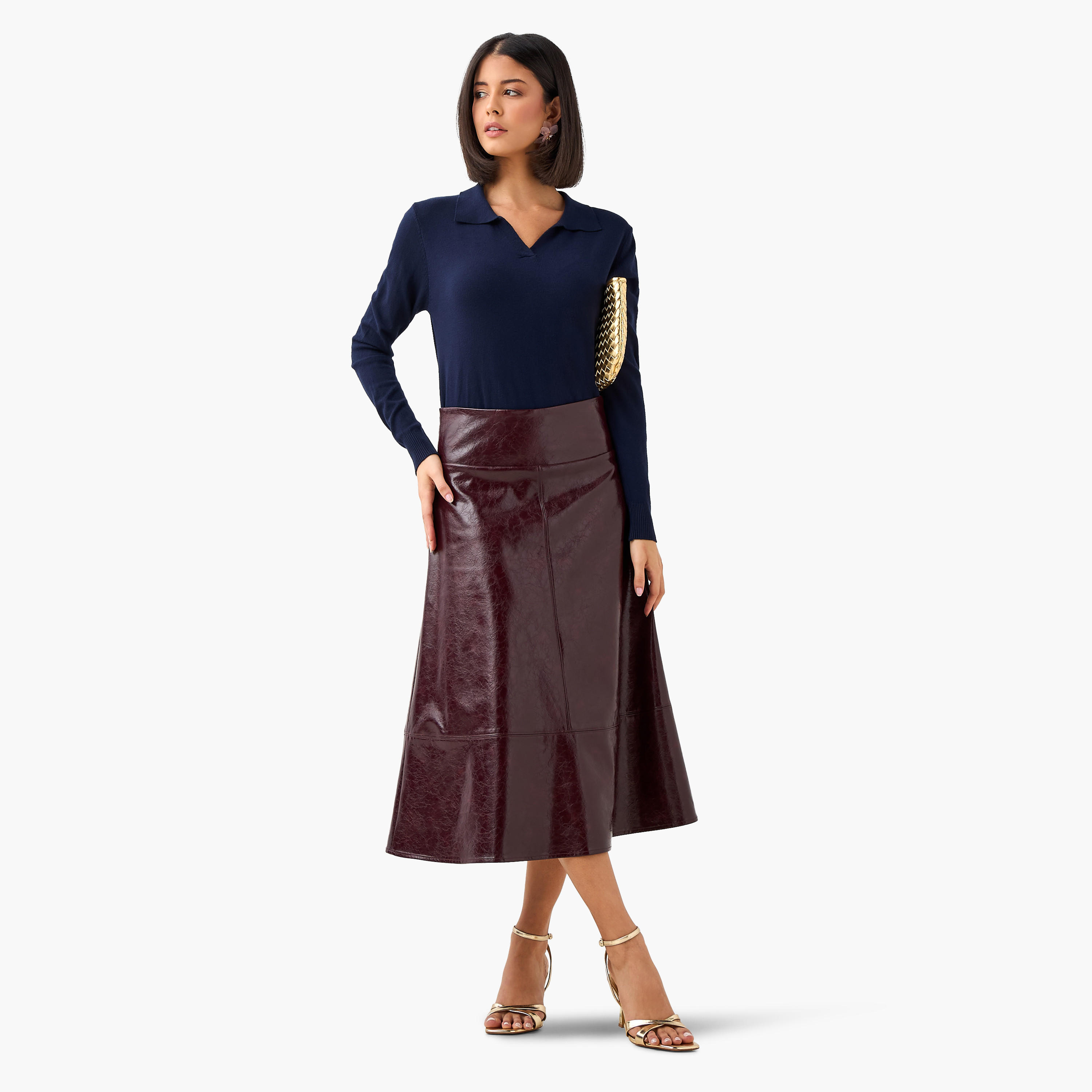 كنزة تريكو بقصّة عادية وياقة كلاسيكية من تو إكستريمز-women-clothing-cardigansandjumpers-jumpers-image-4