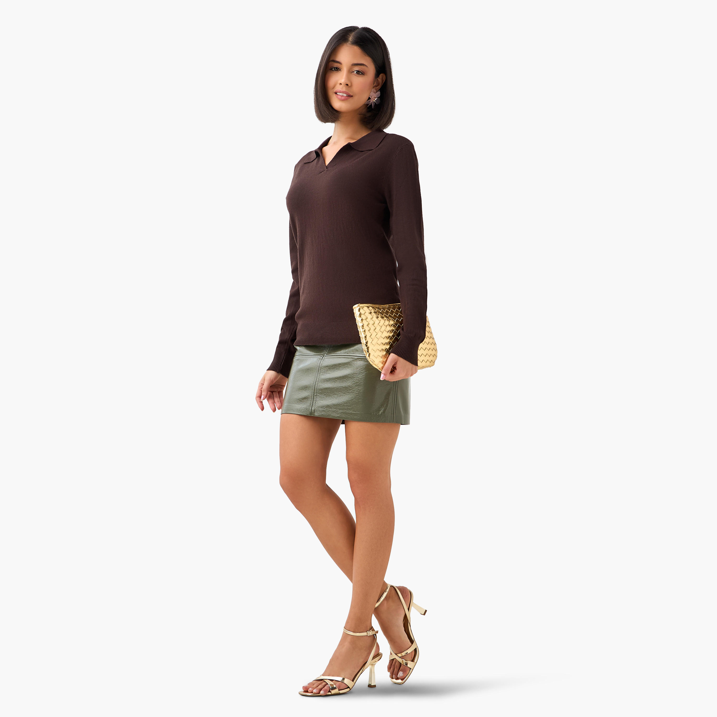 كنزة تريكو بقصّة عادية وياقة كلاسيكية من تو إكستريمز-women-clothing-cardigansandjumpers-jumpers-image-4