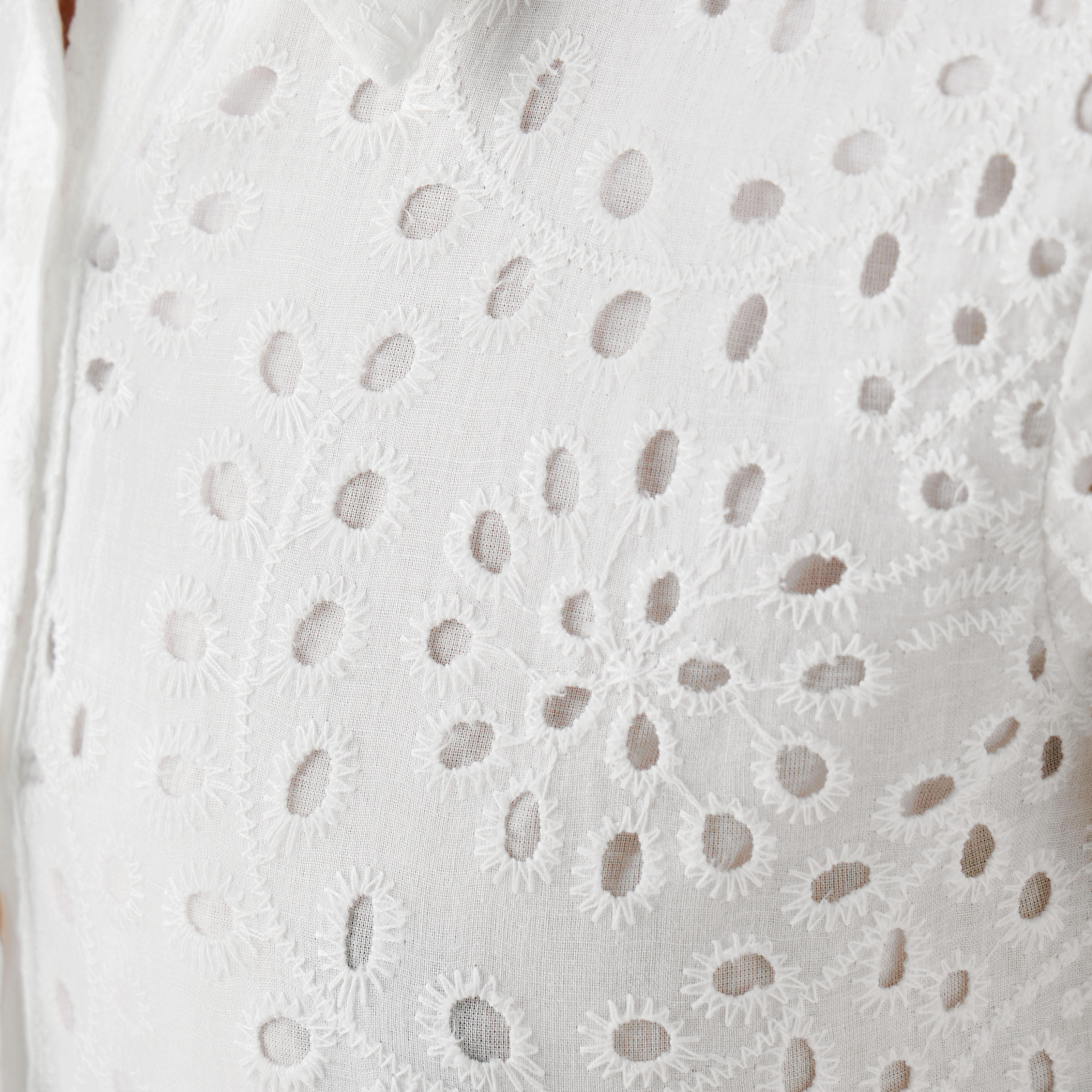 فستان قميص ميدي قطن بحزام وتطريز شيفلي من تو إكستريمز-women-clothing-dresses-image-2