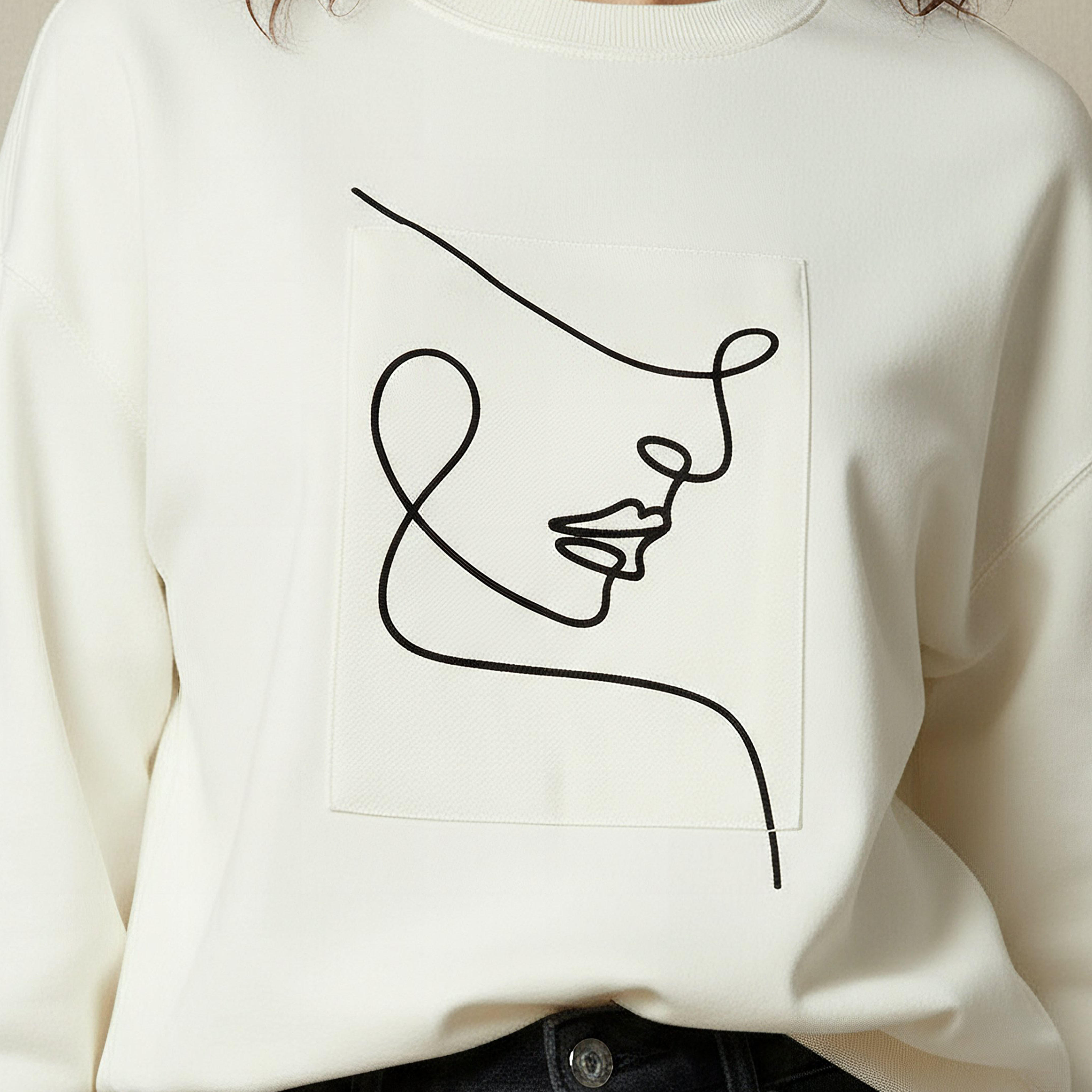 سويت شيرت مزخرف بقصّة عادية من تو إكستريمز-women-winterwear-hoodiesandsweatshirts-sweatshirts-image-1