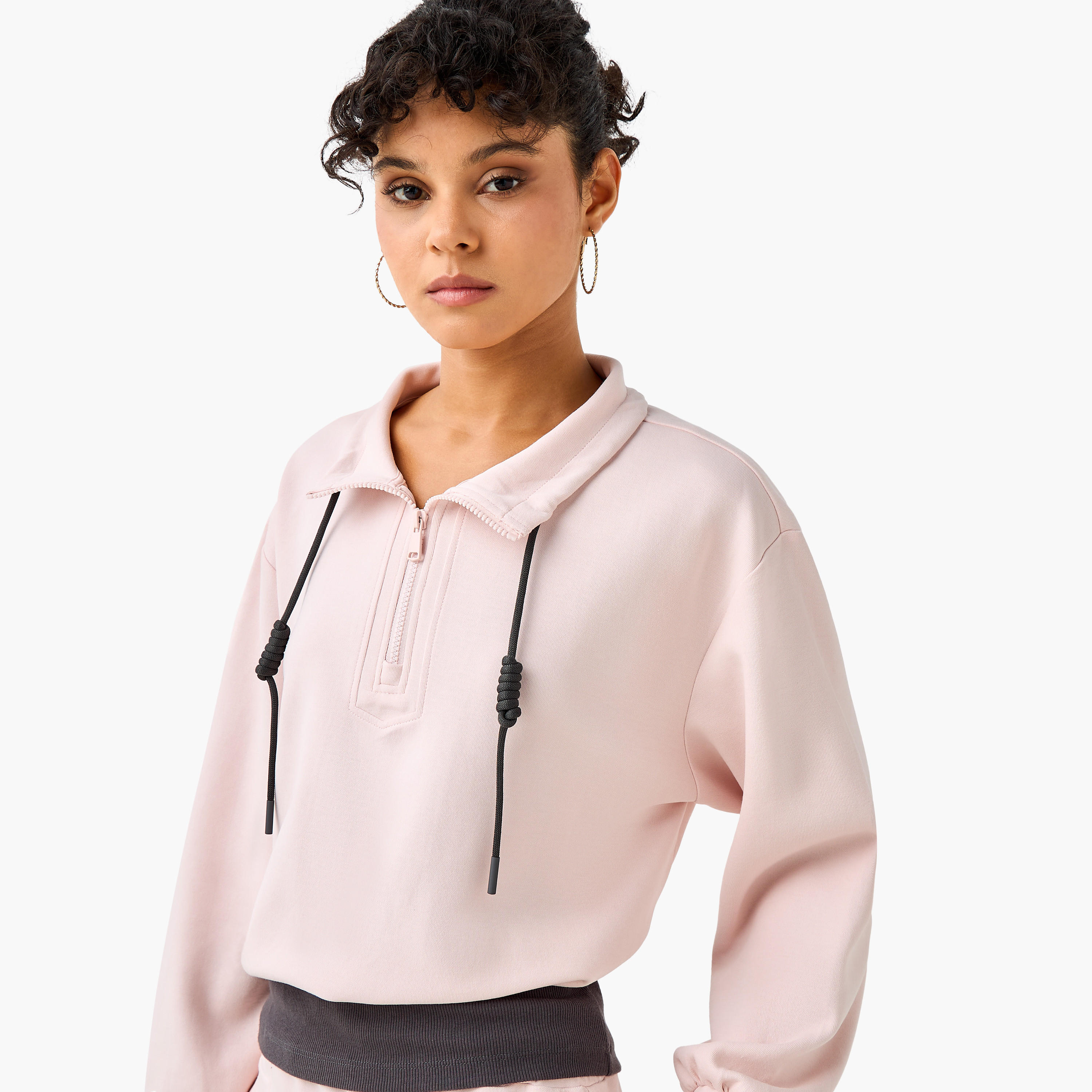 2Xtremz Sweatshirt with Drawcord Detail-women-clothing-coordsets-image-5