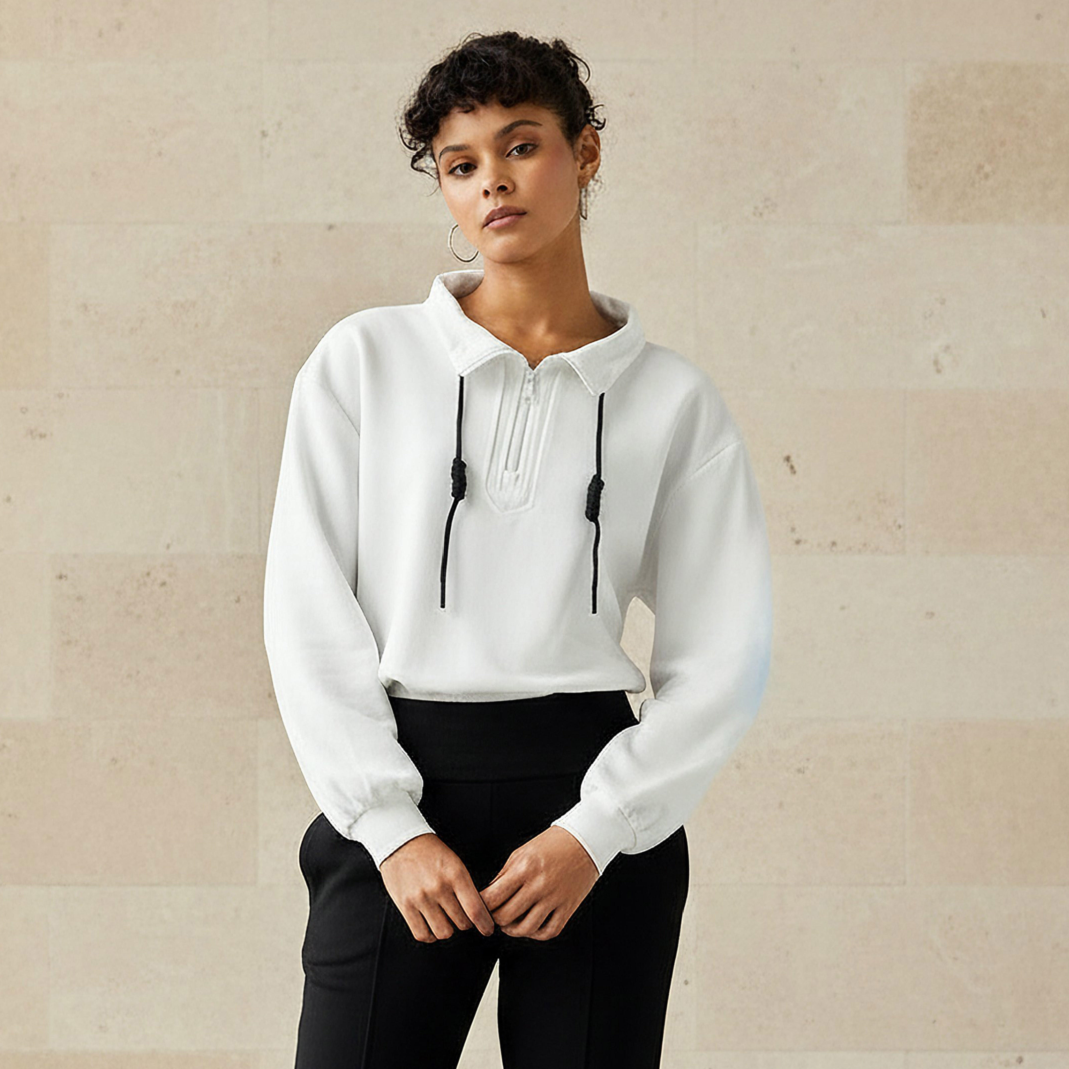 سويت شيرت برباط من تو إكستريمز-women-clothing-coordsets-image-1
