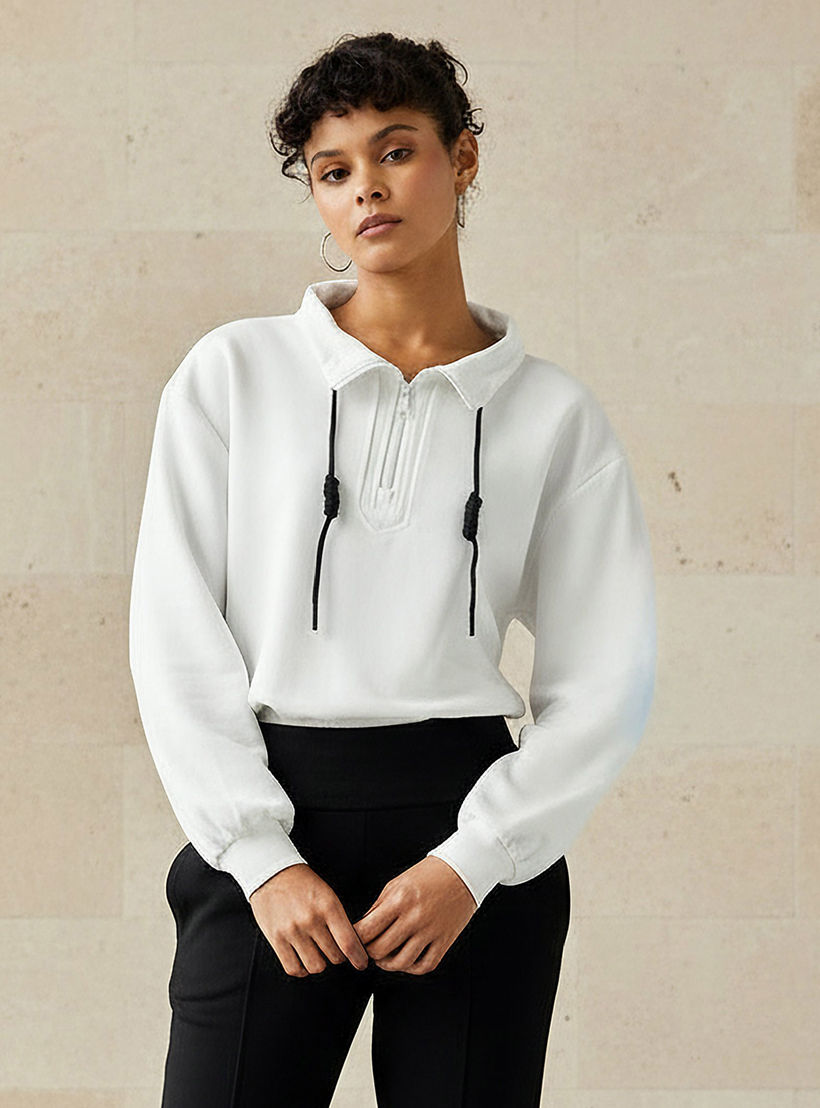 سويت شيرت برباط من تو إكستريمز-women-clothing-coordsets-image-1