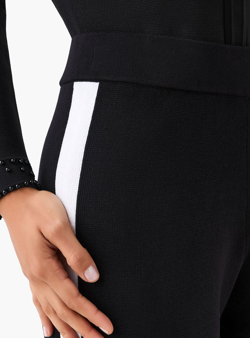 2Xtremz بنطال مخطط بقصة مريحة-women-clothing-coordsets-image-5