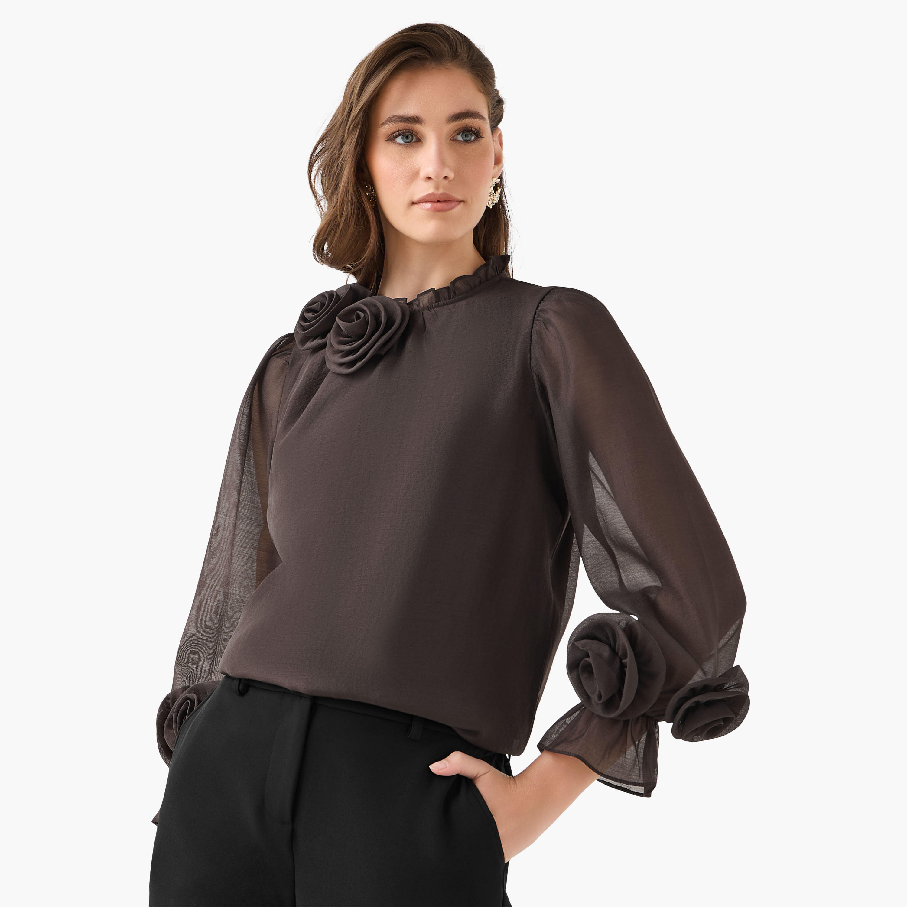 2Xtremz Chiffon Top with Ruffles-women-clothing-shirtsandblouses-blouses-image-4