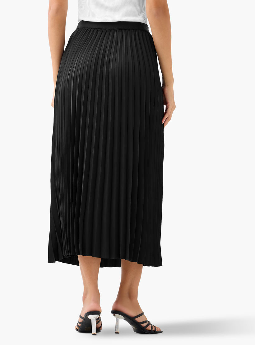 تنورة ماكسي بكسرات وخصر مطاطي من تو إكستريمز-women-clothing-bottoms-skirts-image-4
