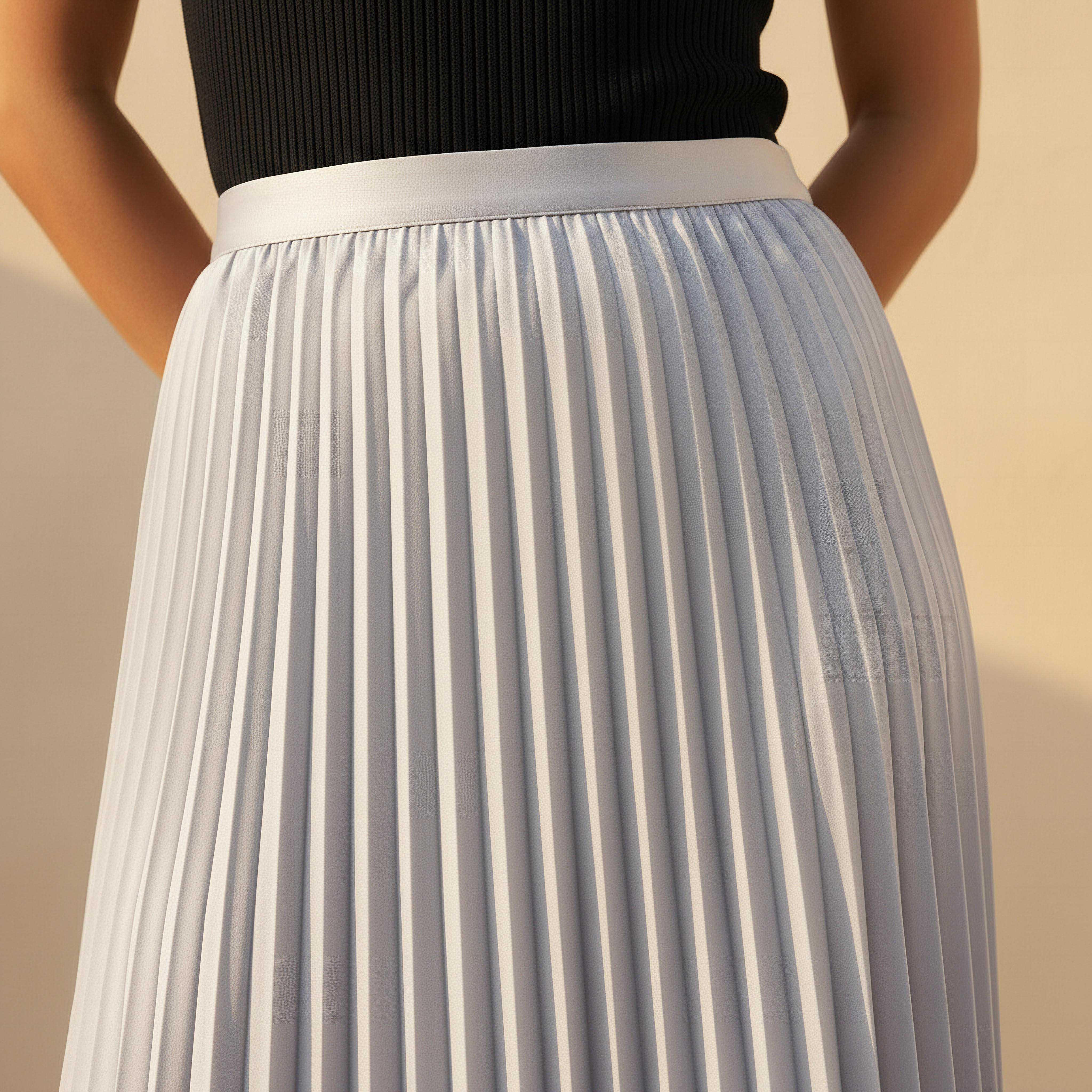 2Xtremz Maxi Pleated Skirt with Elasticated Waist-women-clothing-bottoms-skirts-image-3