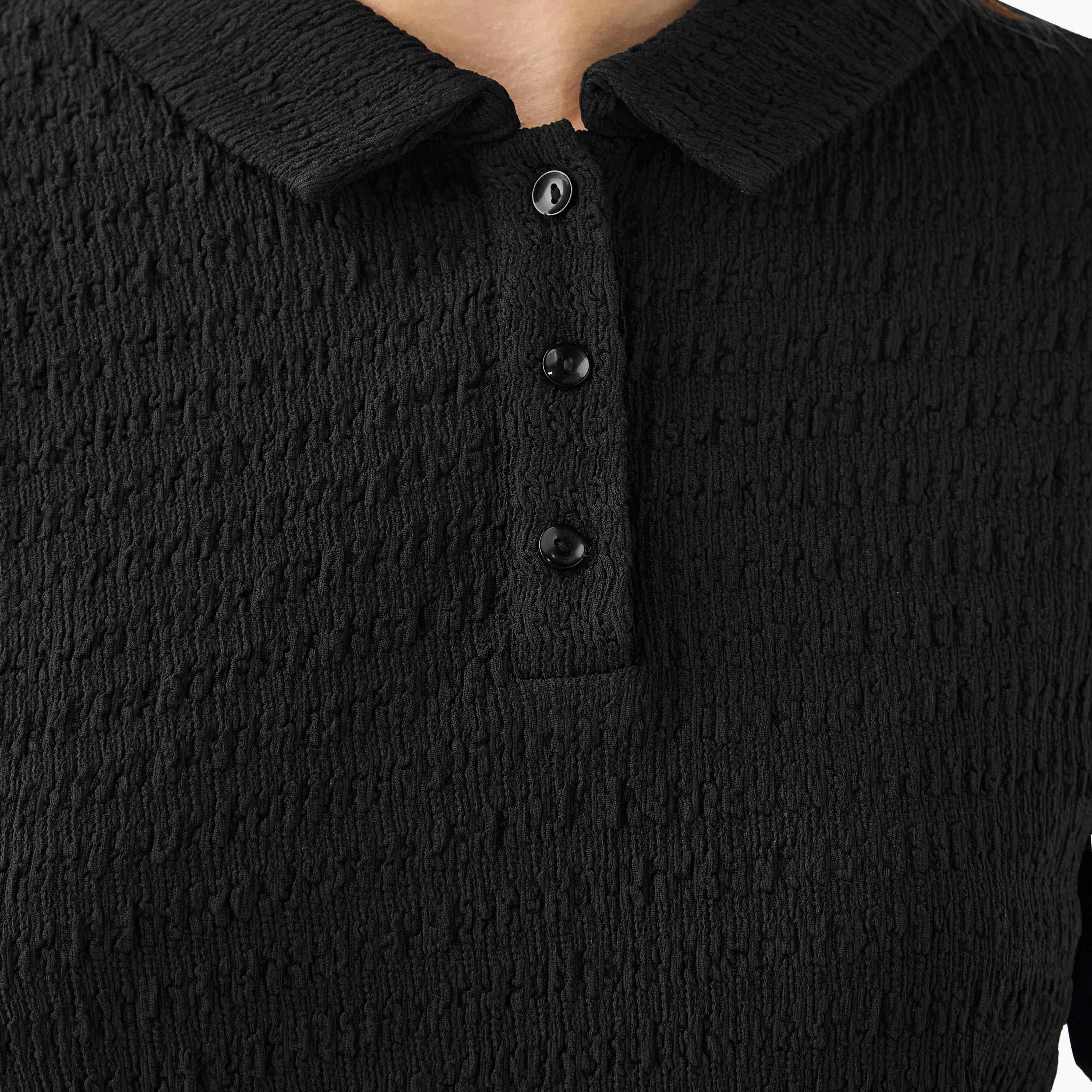 بلوزة بولو بملمس بارز من تو إكستريمز-women-clothing-tshirts-image-3