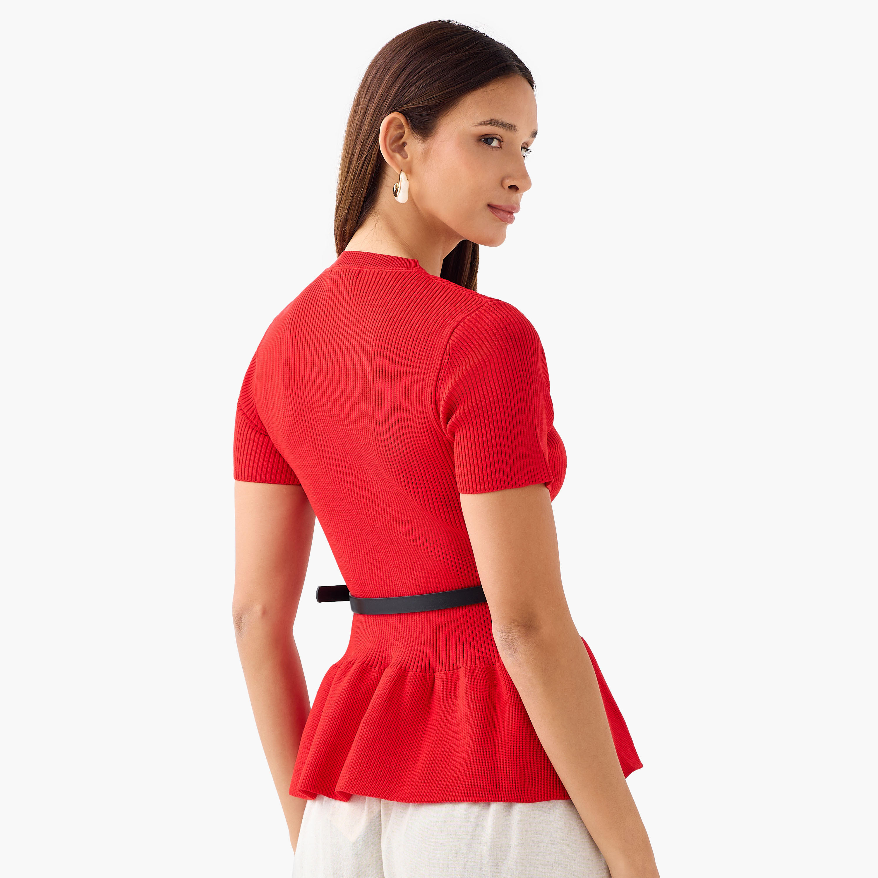 2Xtremz Crew Neck Peplum Top-women-clothing-shirtsandblouses-blouses-image-3
