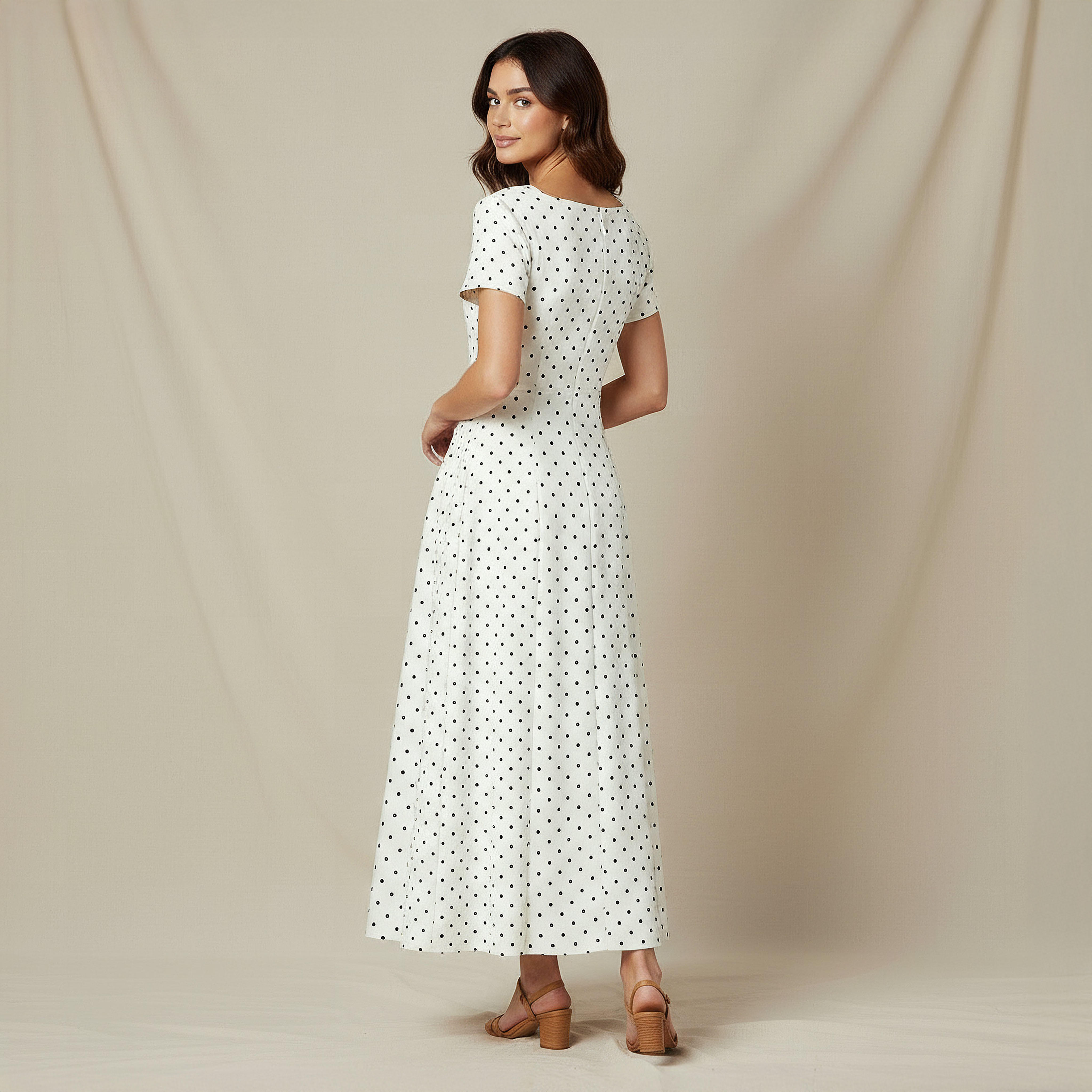 فستان إيه لاين بطبعات من تو إكستريمز-women-clothing-dresses-image-3