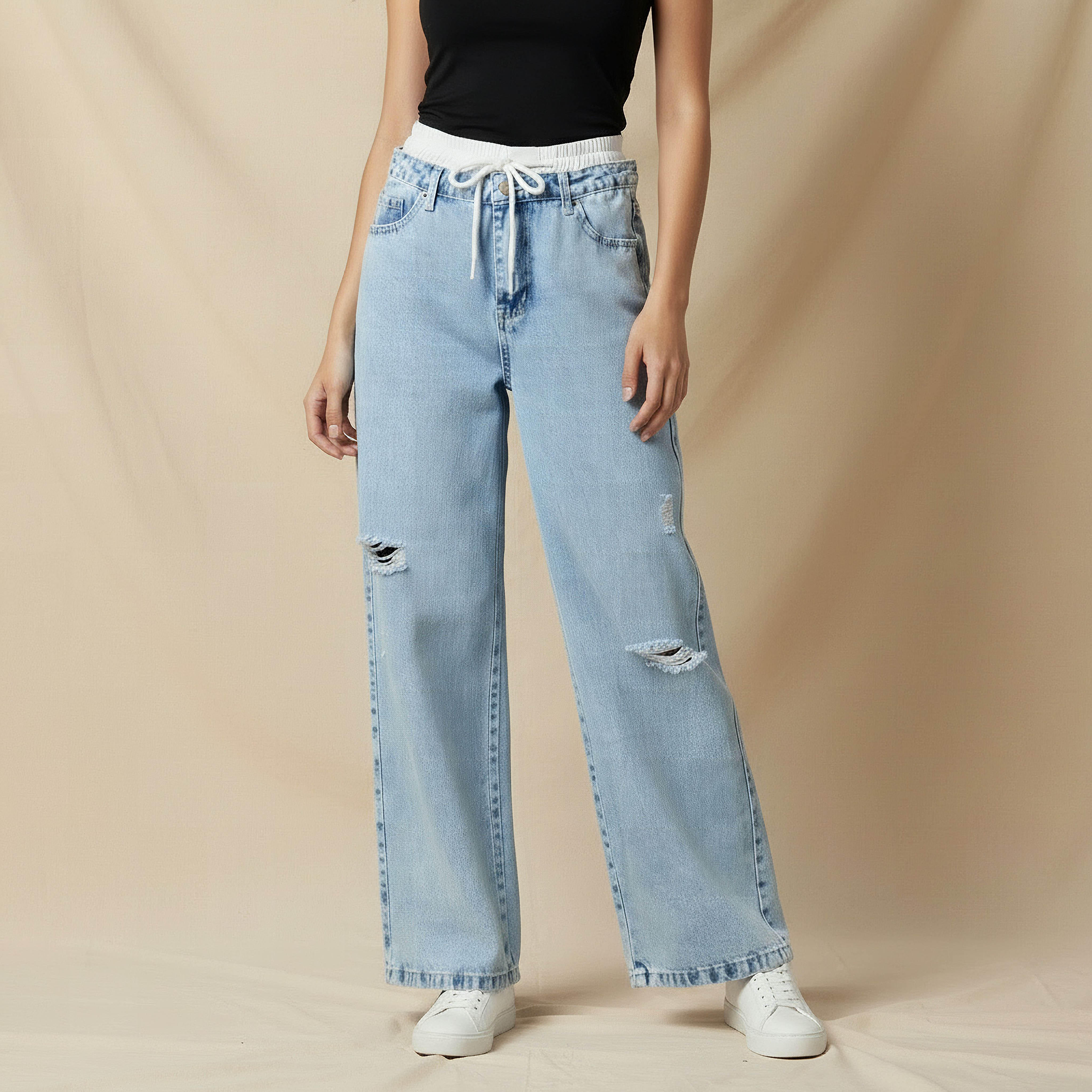 بنطلون جينز ممزق من تو إكستريمز-women-clothing-bottoms-jeans-image-1