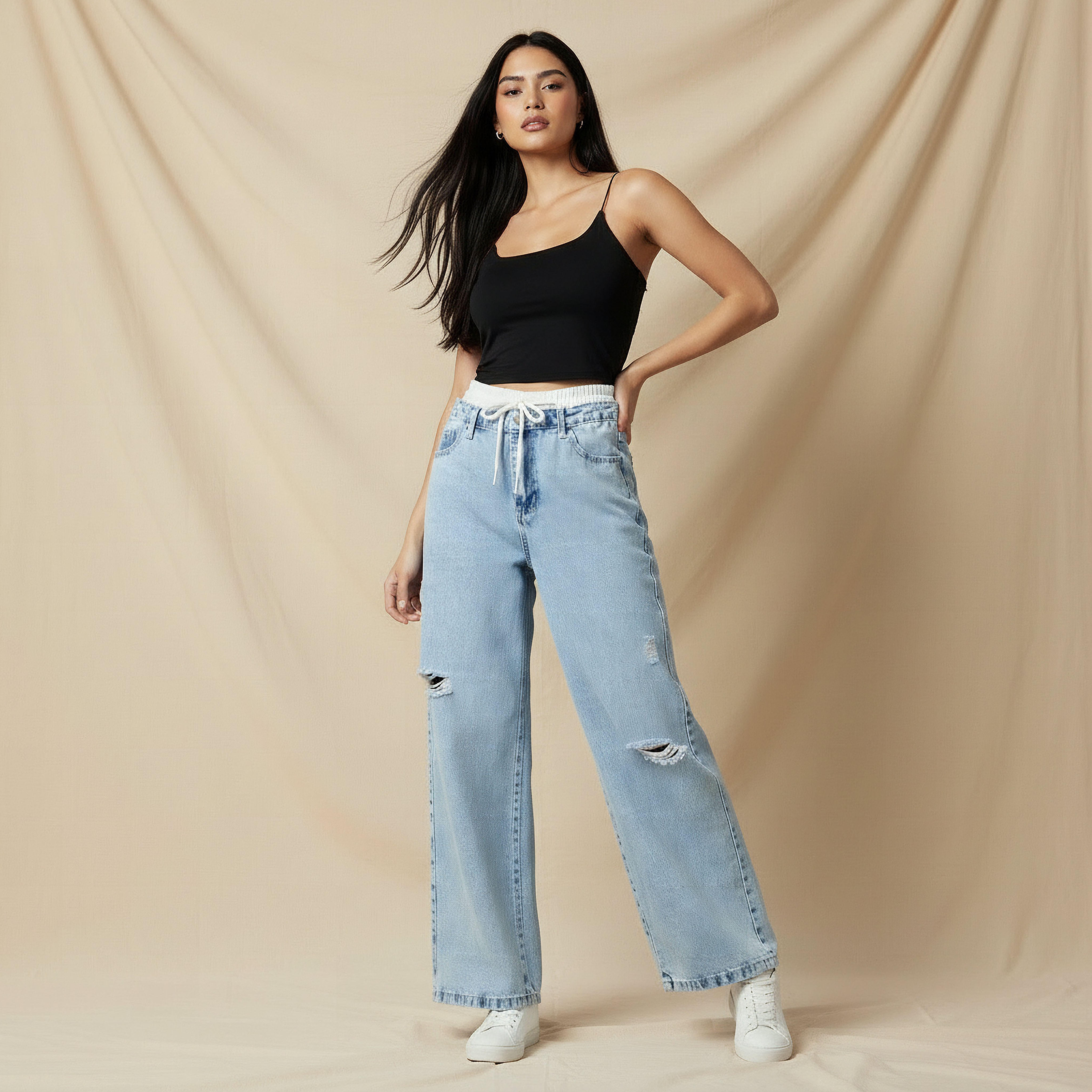 بنطلون جينز ممزق من تو إكستريمز-women-clothing-bottoms-jeans-image-4