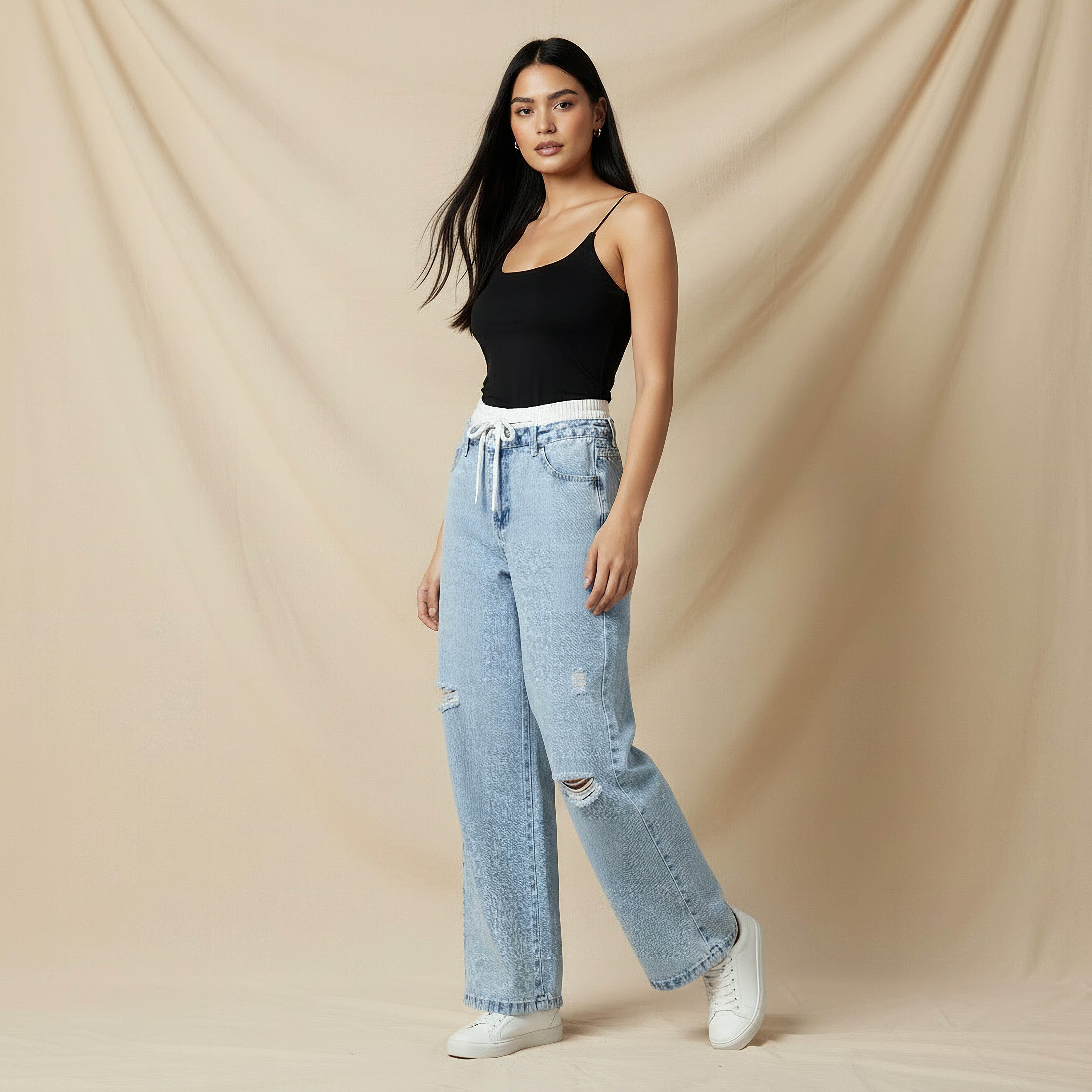 بنطلون جينز ممزق من تو إكستريمز-women-clothing-bottoms-jeans-image-1